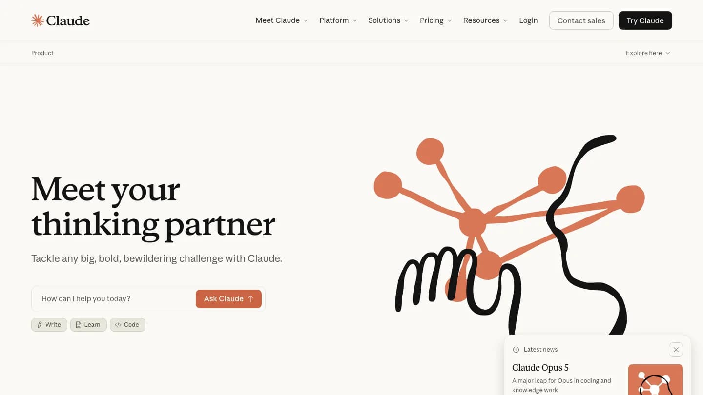 Claude product preview