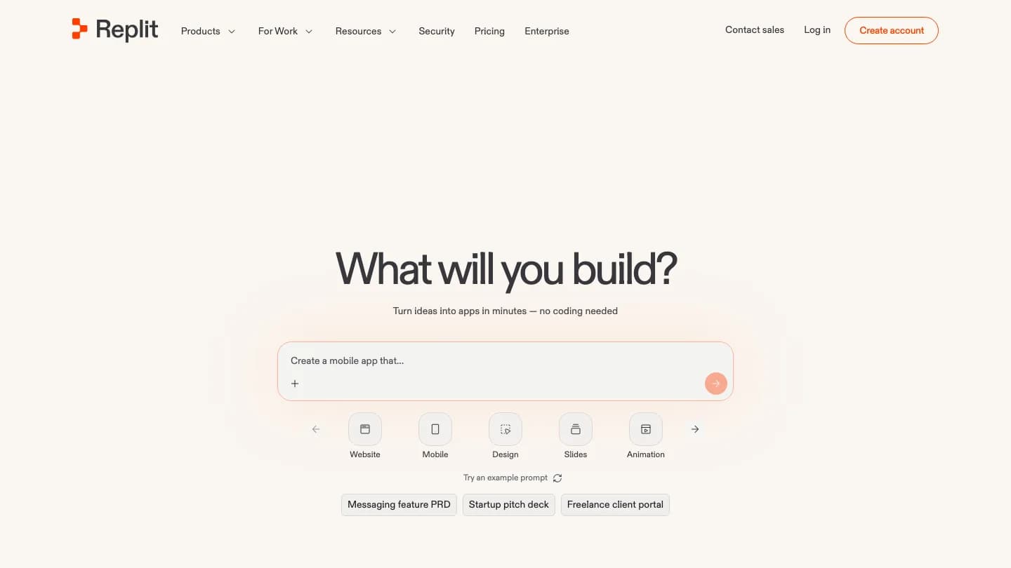 Replit product preview