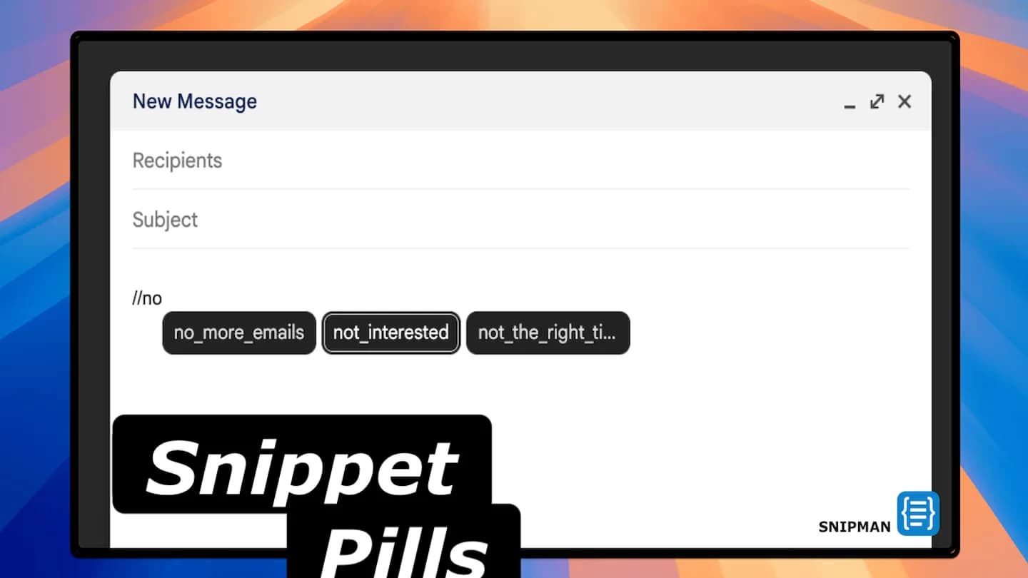 Snipman product preview