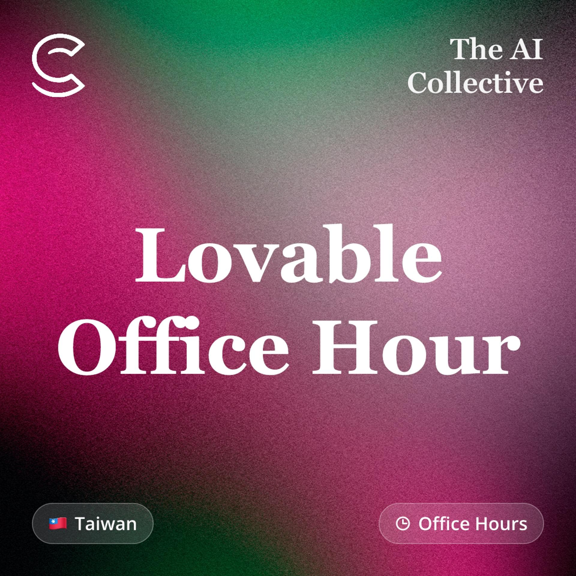 Lovable Office Hour (w/ The AI Collective) event artwork