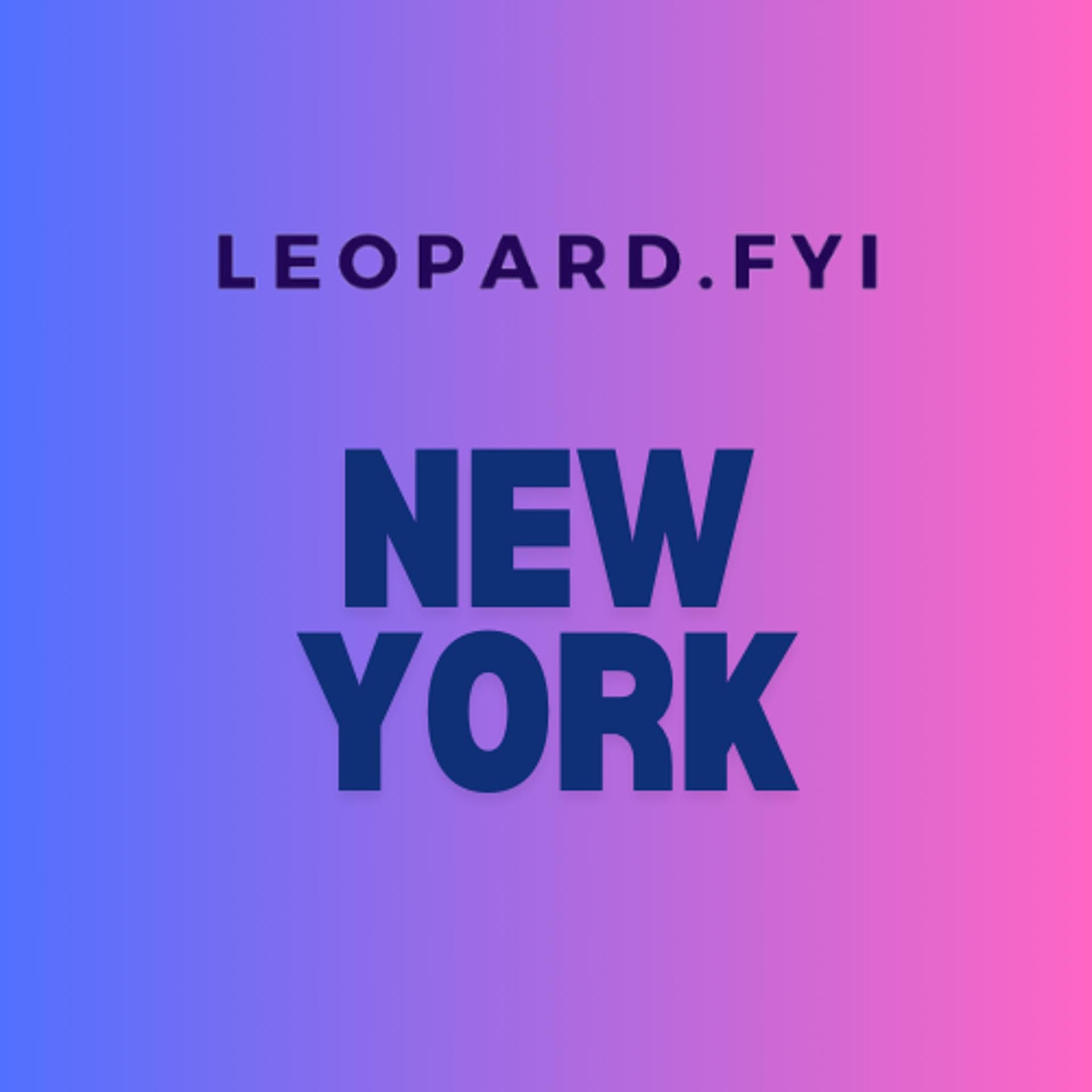 Leopard NYC Pre Thanksgiving Hang event artwork