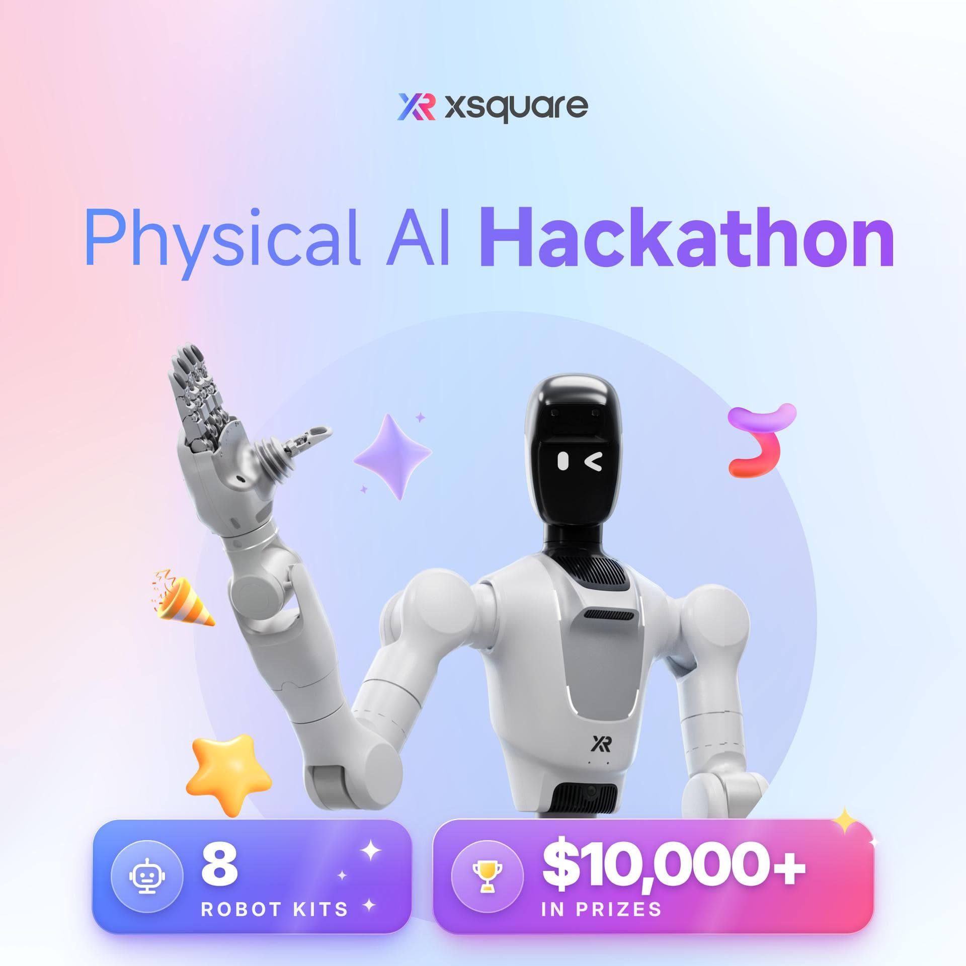 Physical AI Hackathon event artwork
