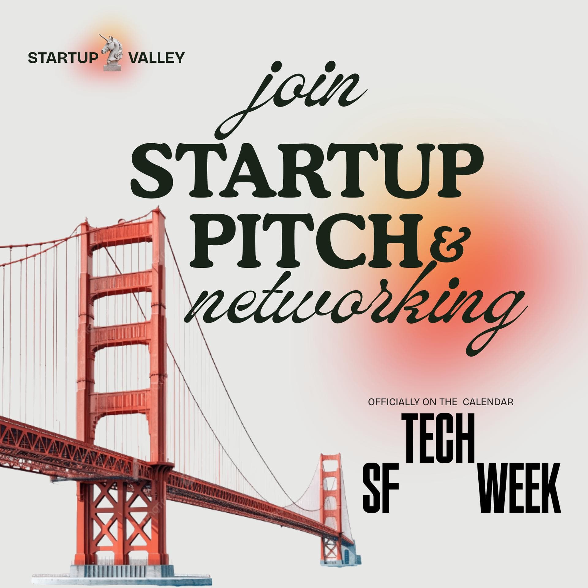 Startup Pitch & Networking event artwork