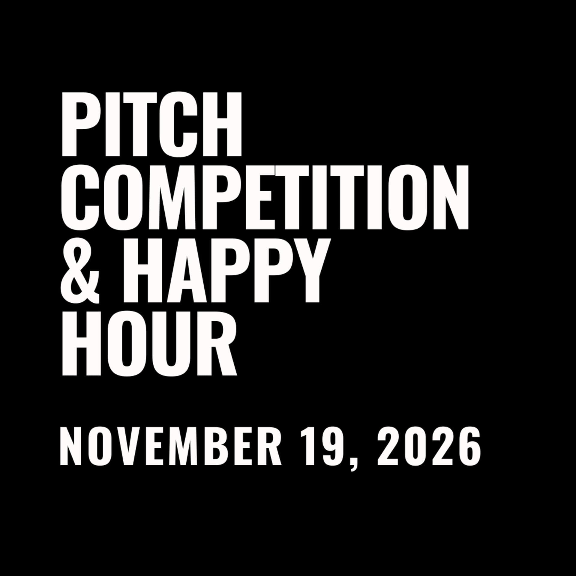 Deep Tech Pitch Competition & Happy Hour | Tech Weekend event artwork