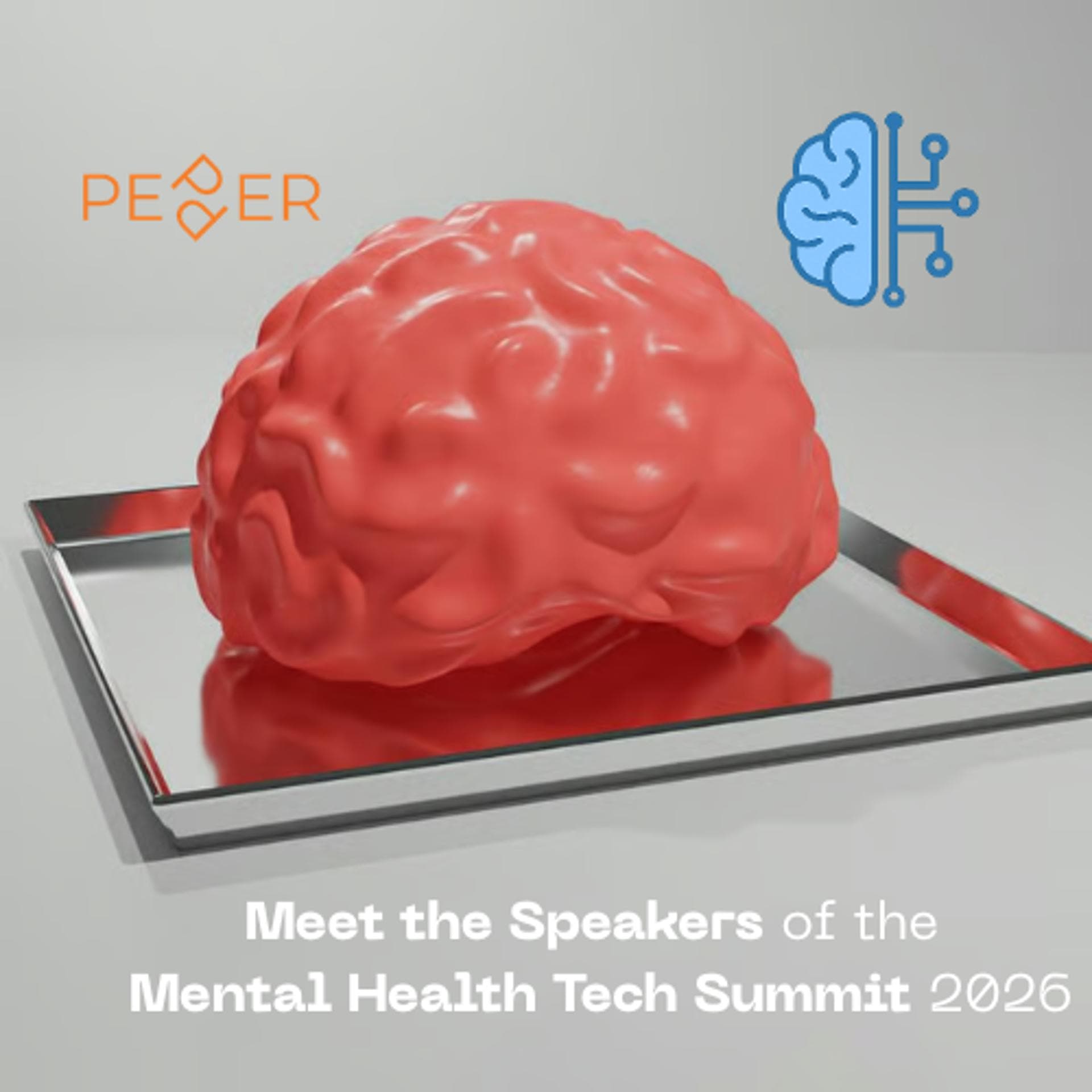 Meet the Speakers of the Mental Health Tech Summit 2026 - PepperNYC event artwork
