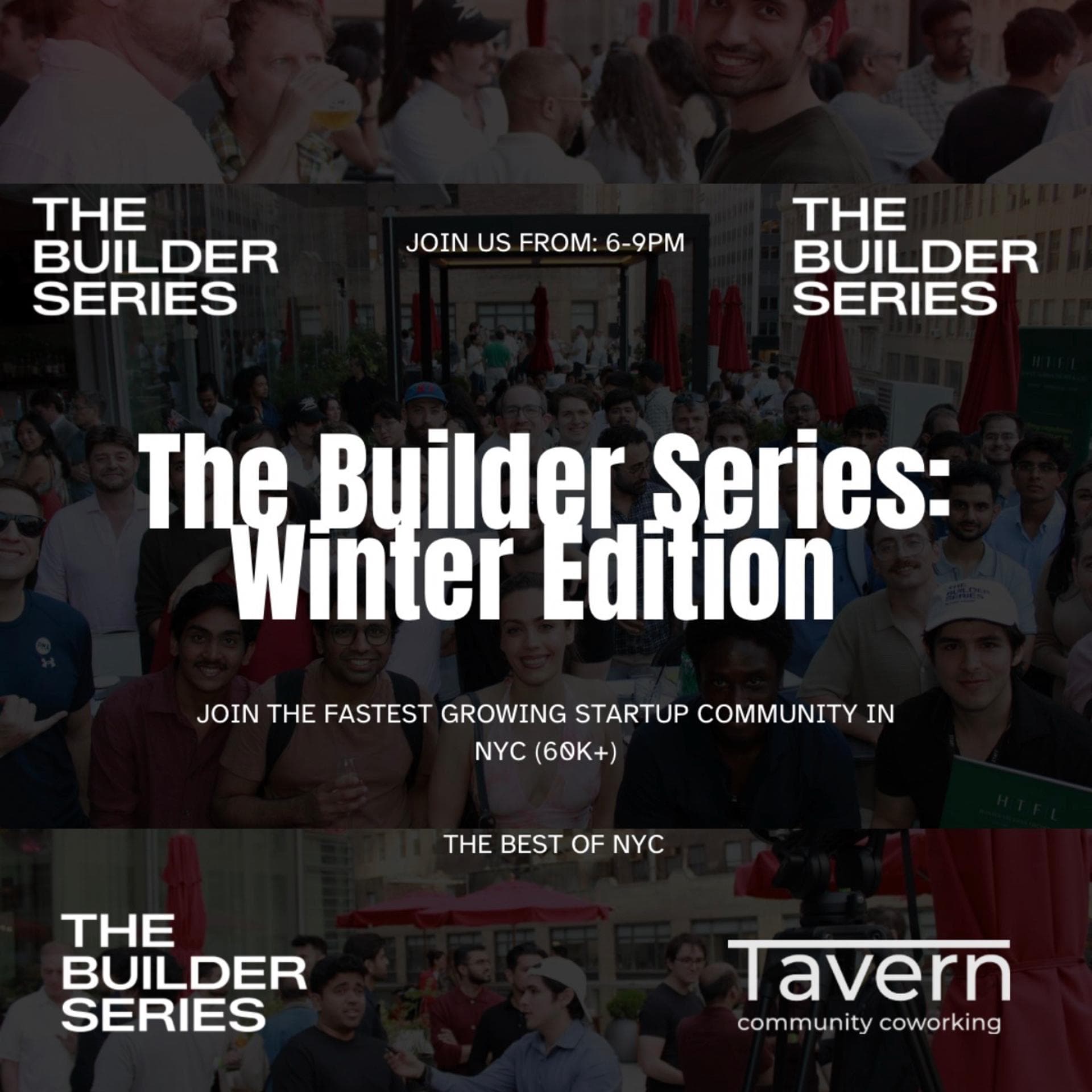 The Builder Series: Founder, Investor & Operator Nights - Jan. 7th event artwork
