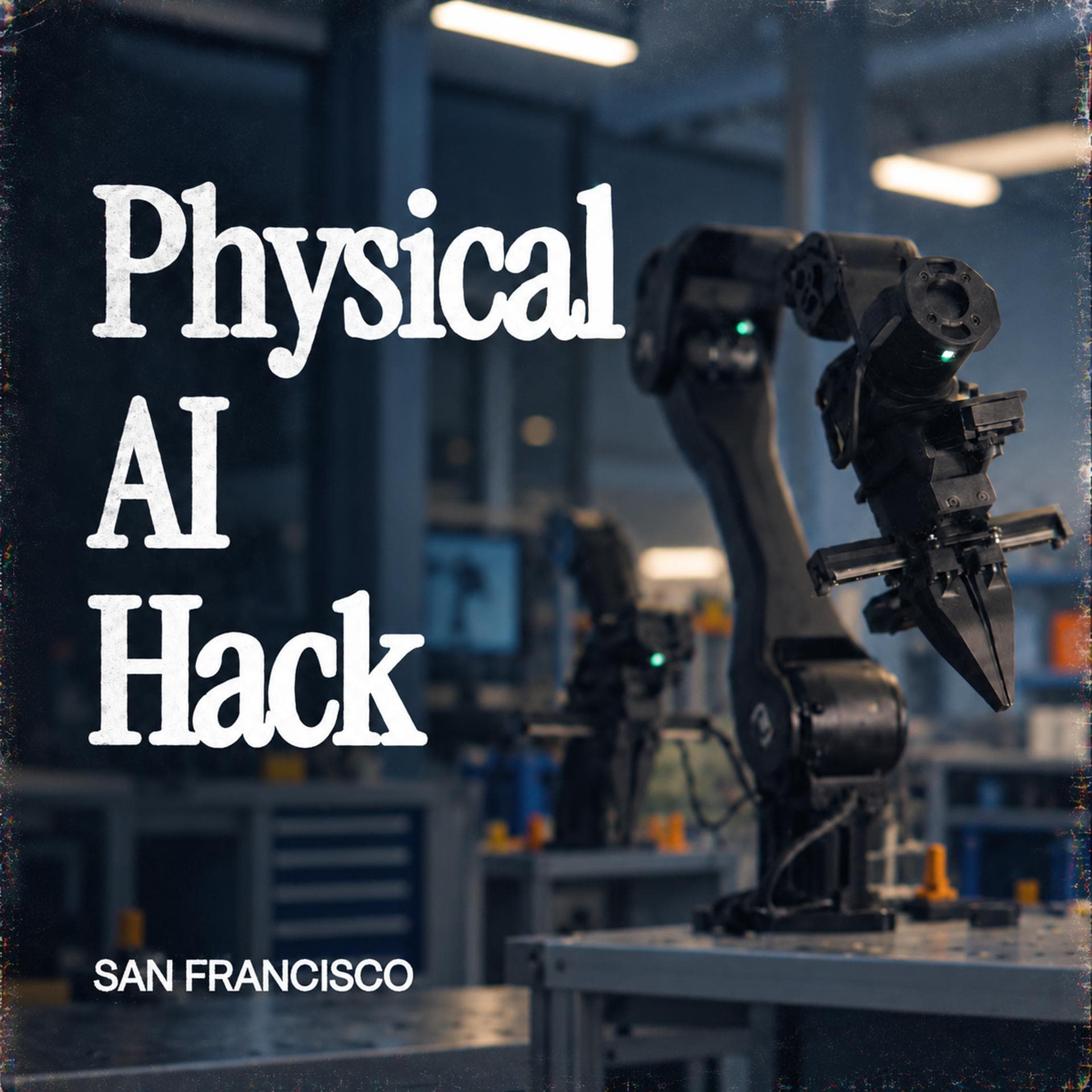 MakerMods Physical AI Hackathon event artwork