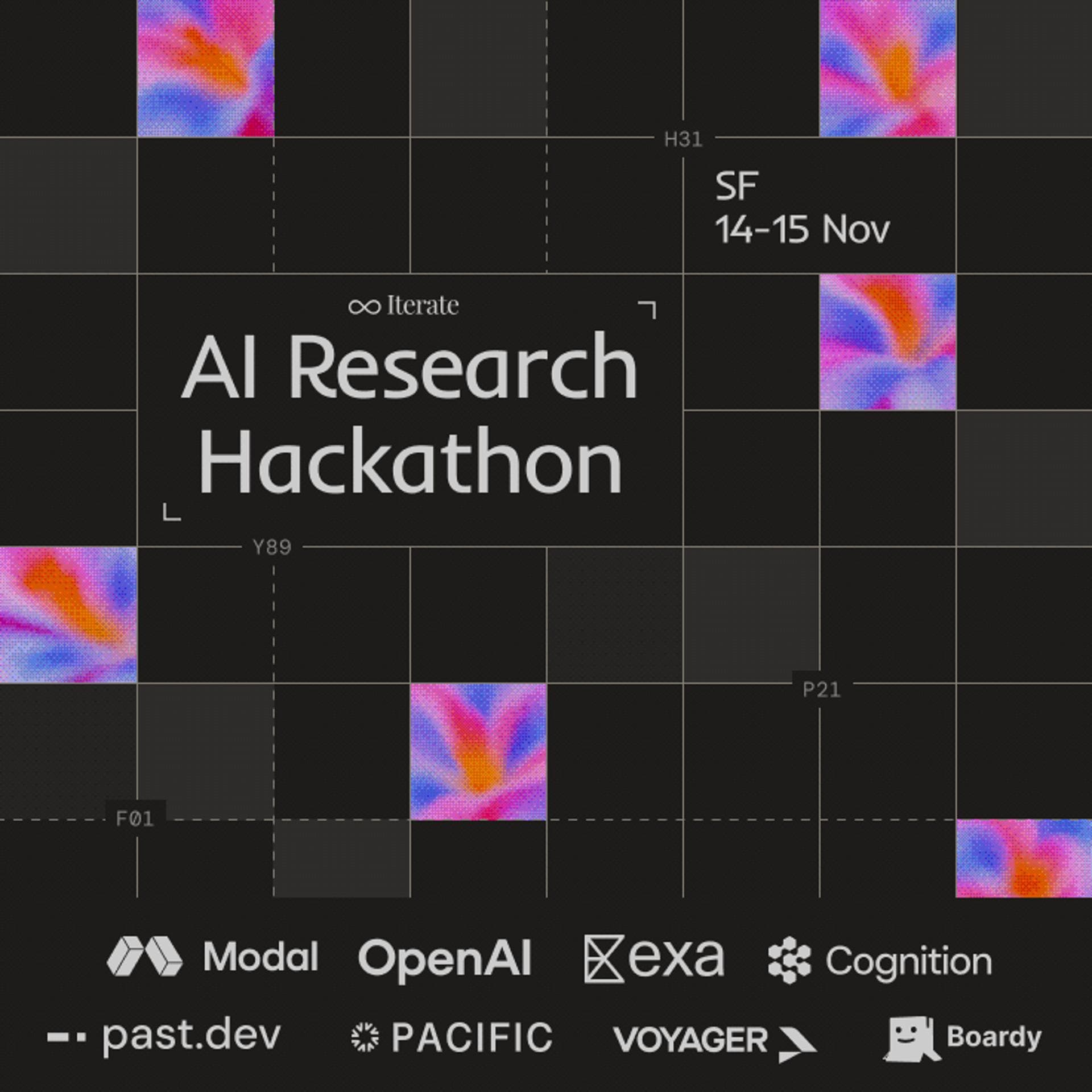 AI Research Hackathon event artwork