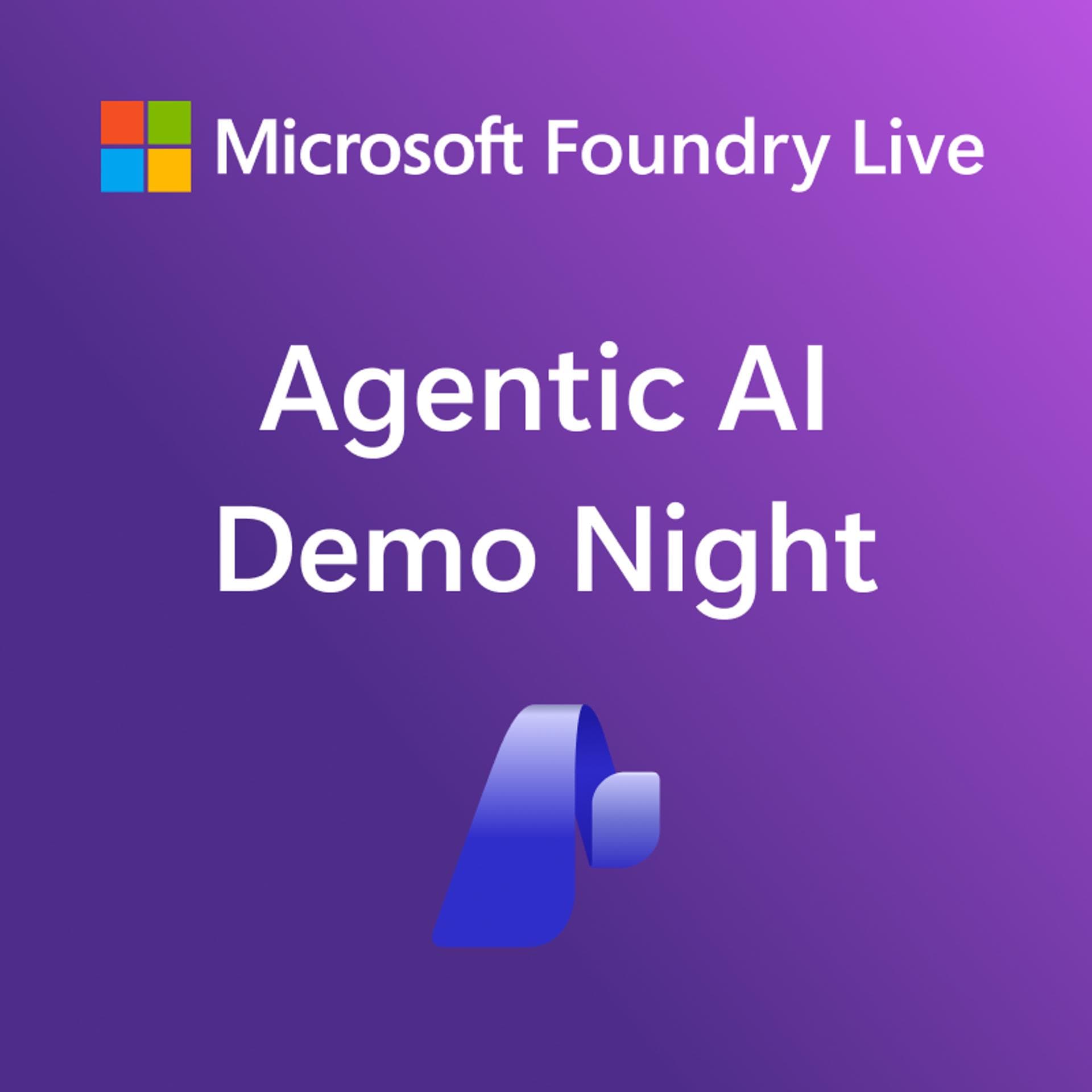 Foundry Live Demo Night event artwork
