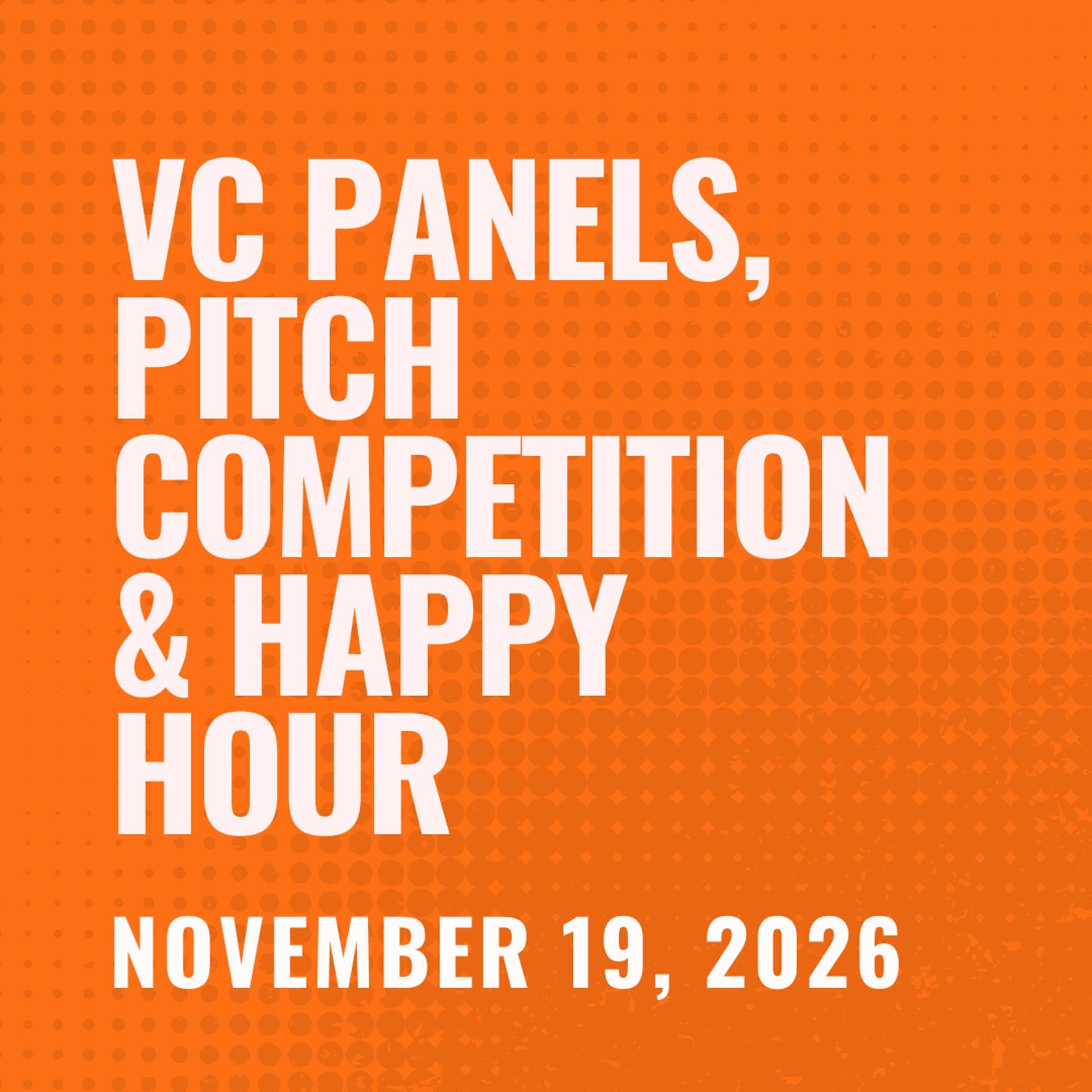Startup & VC Day at Tech Weekend — Deep Tech Pitch, Panels & Mixer event artwork