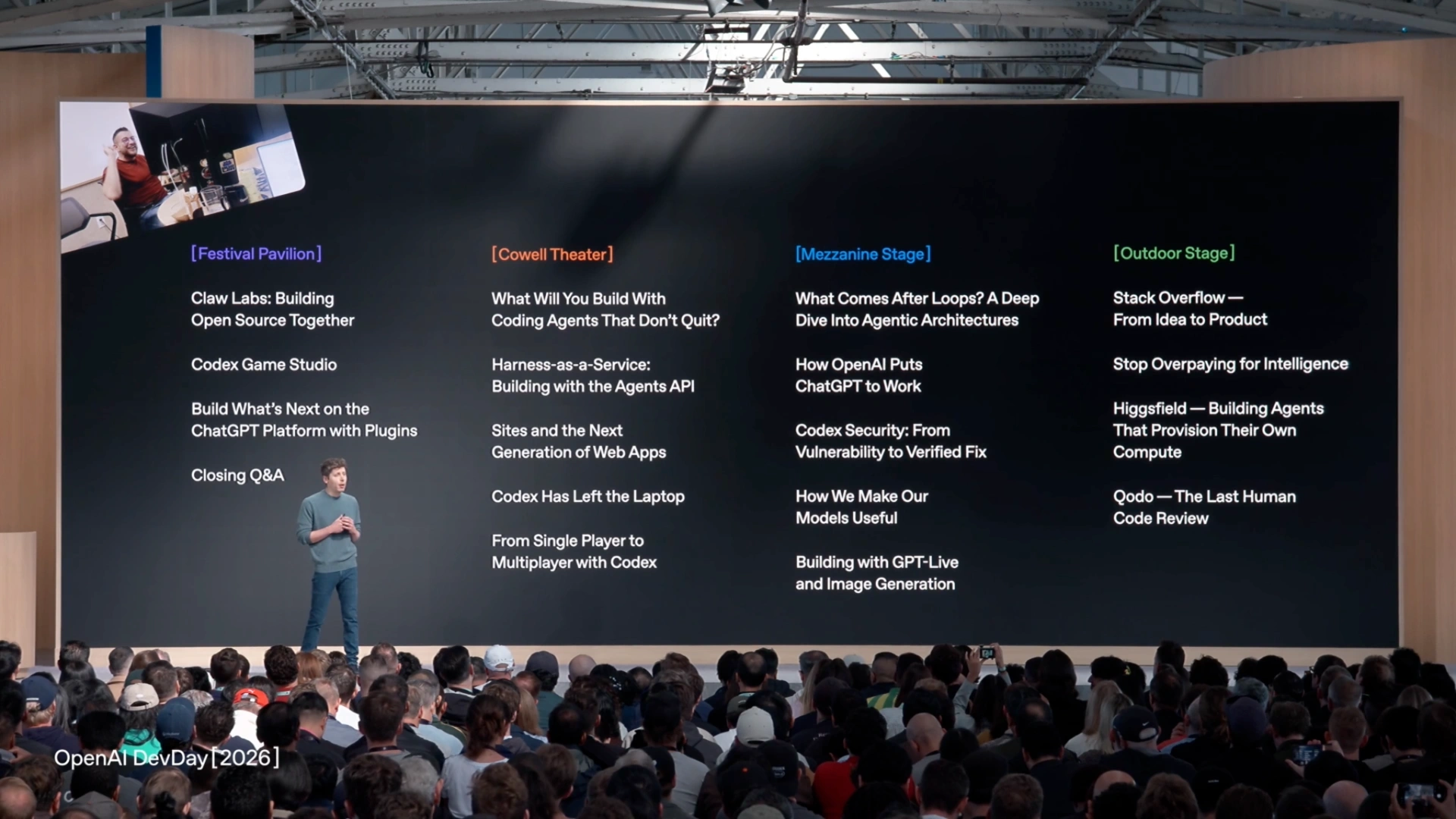 Frame from the presentation