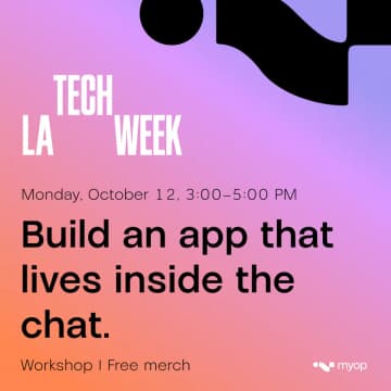 Hands-on workshop: build an MCP app