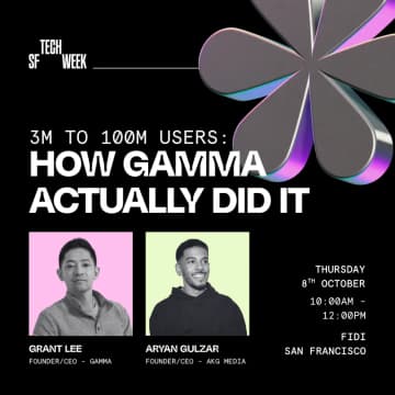 3M to 100M Users: How Gamma Actually Did It