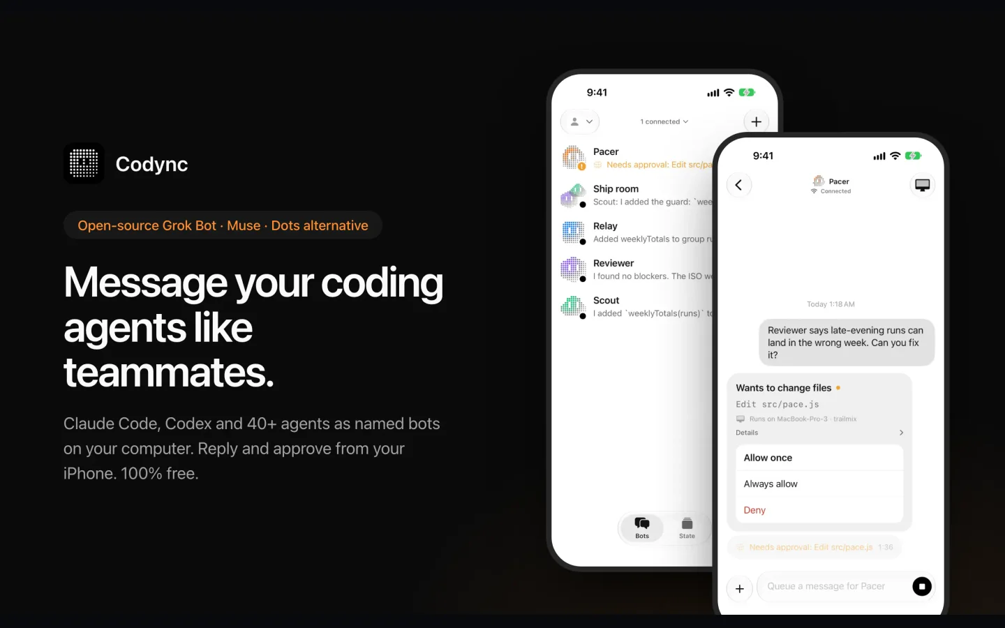 Codync product preview
