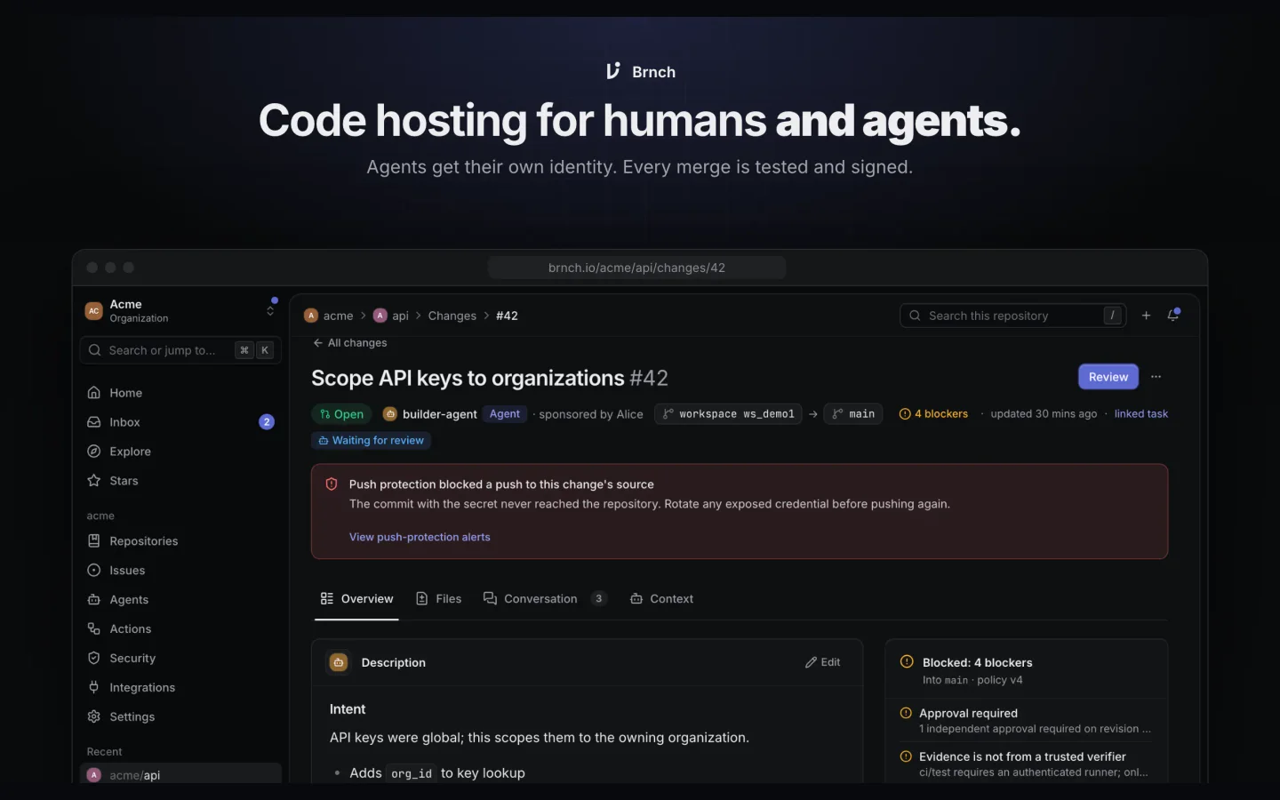 Brnch product preview