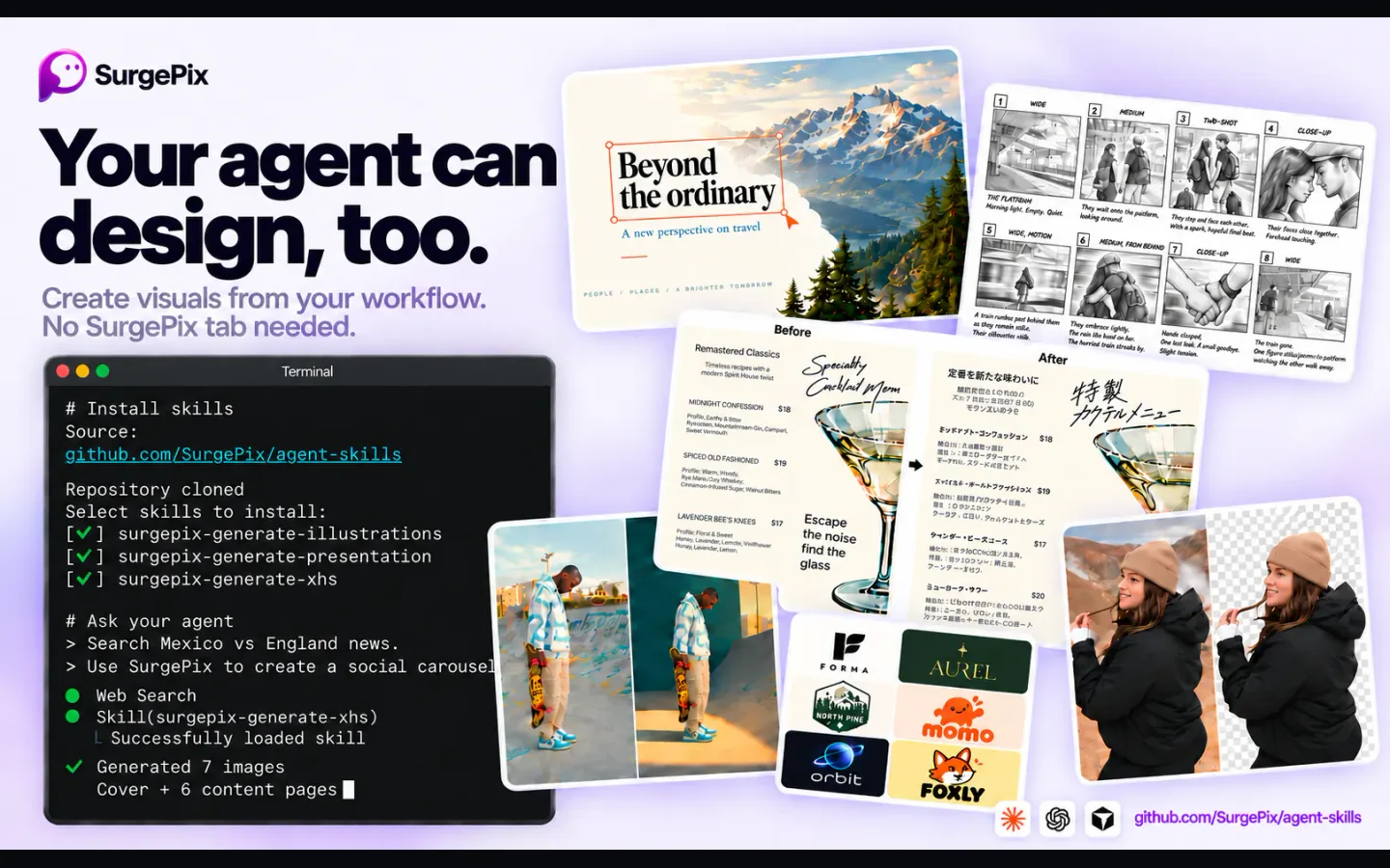 SurgePix product preview