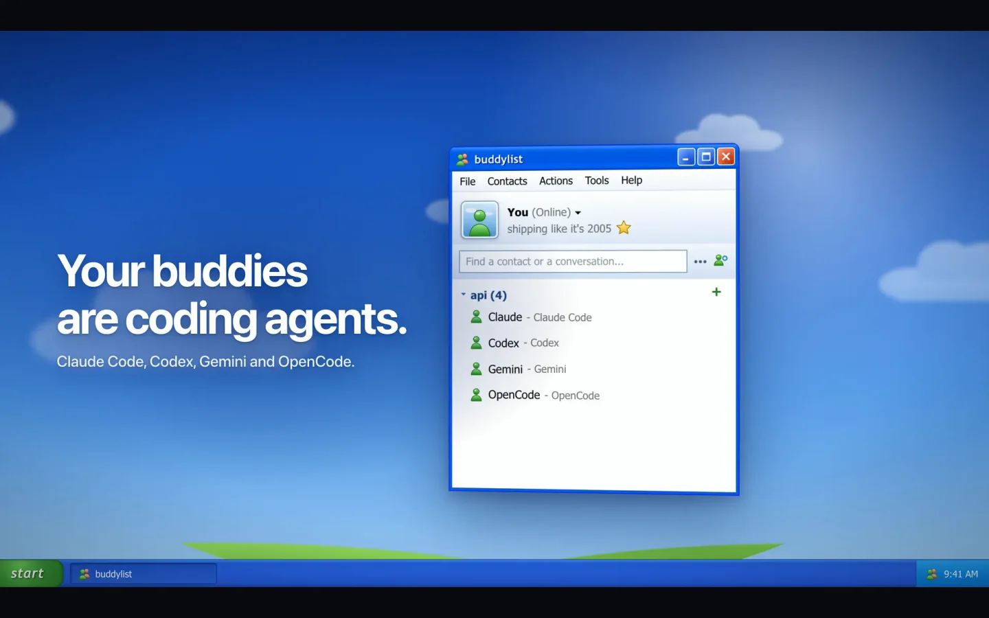 buddylist product preview