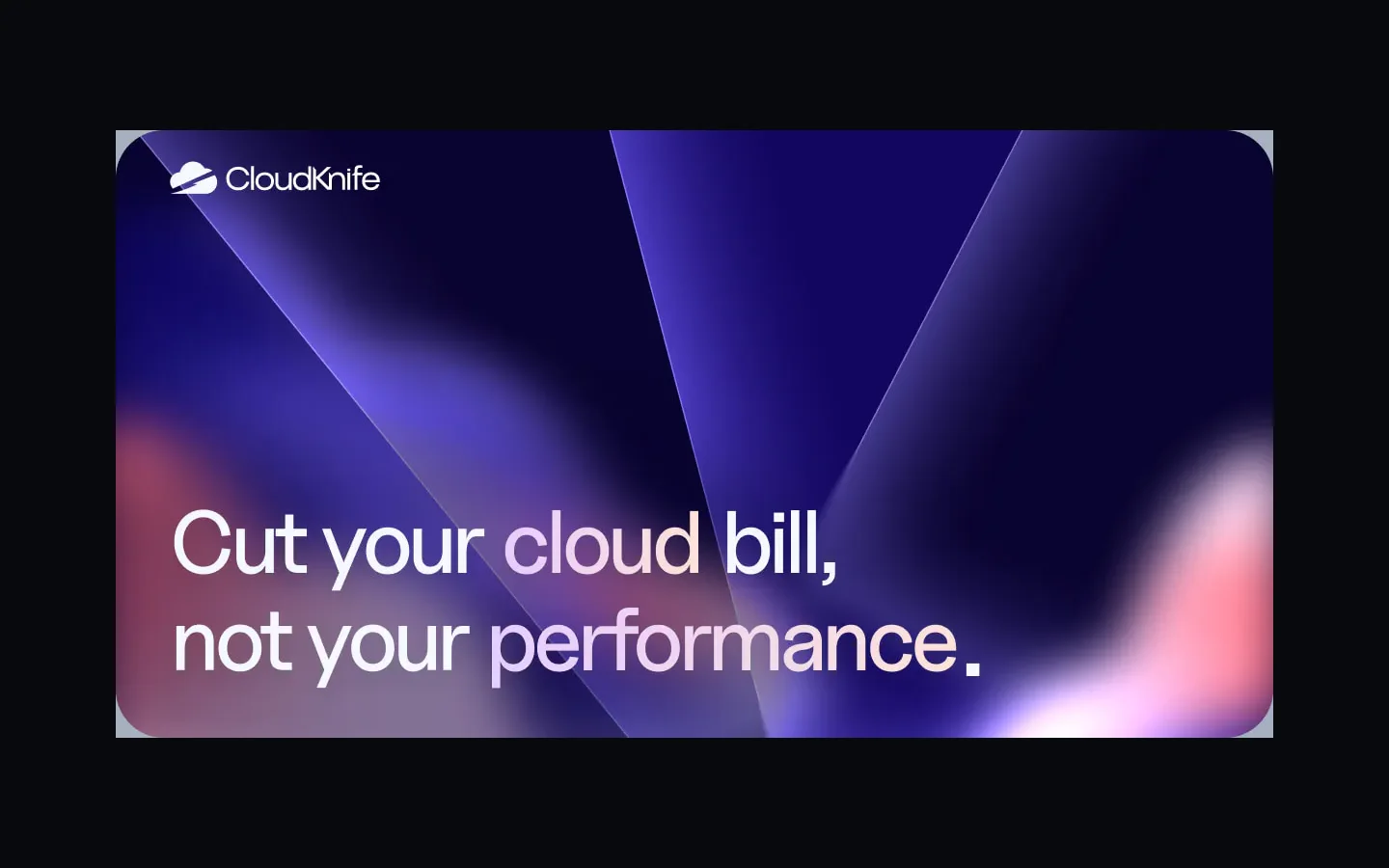 CloudKnife product preview