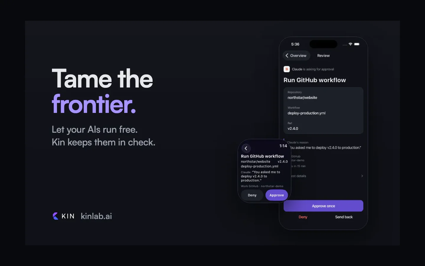 Kin product preview