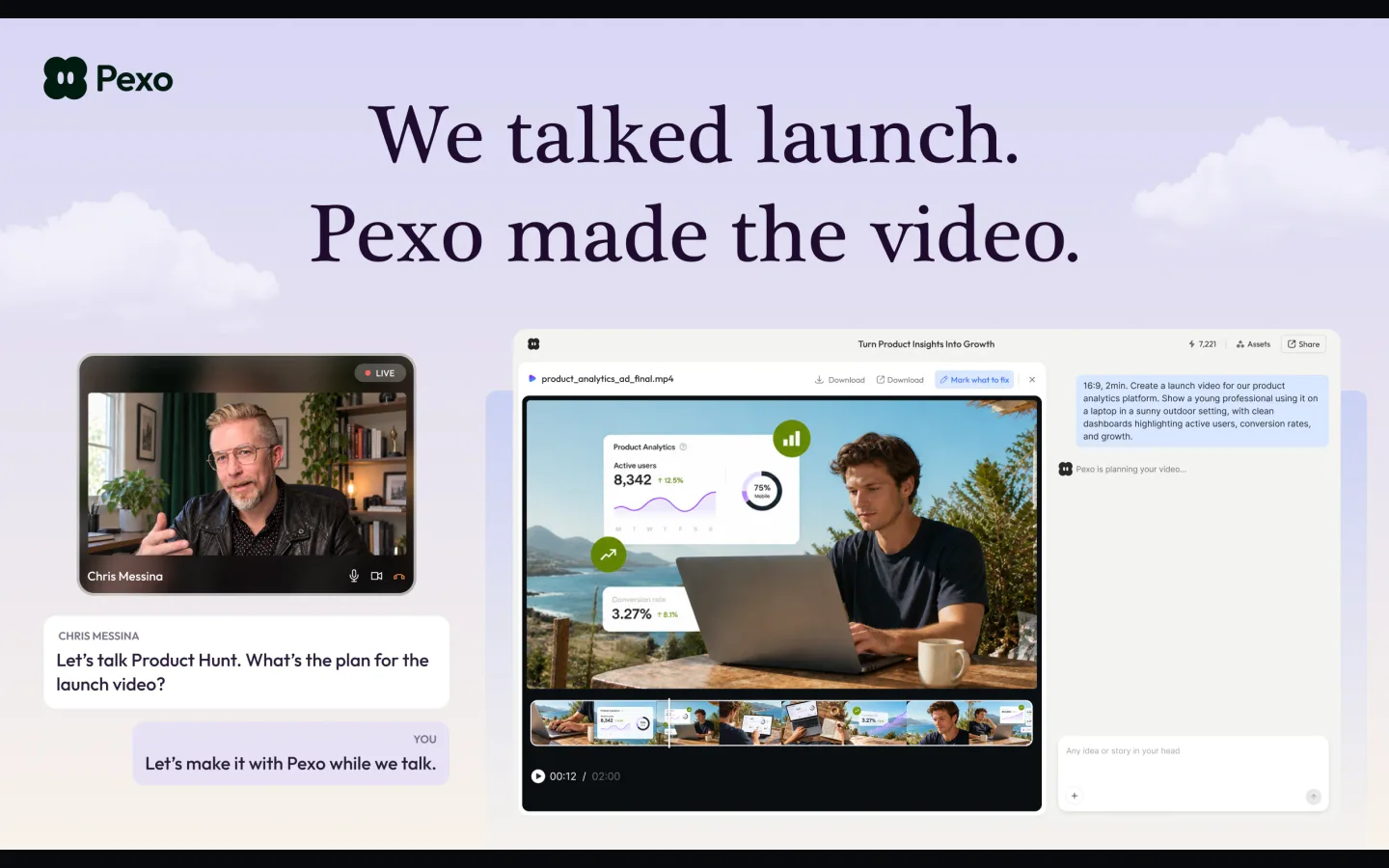 Pexo product preview
