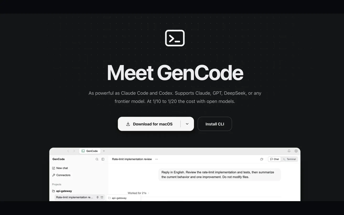 GenCode product preview