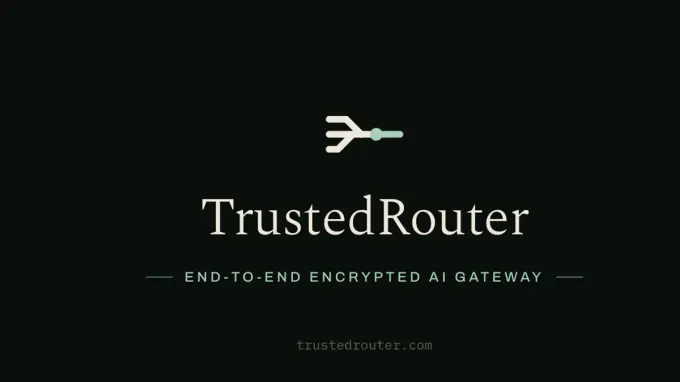 TrustedRouter product preview