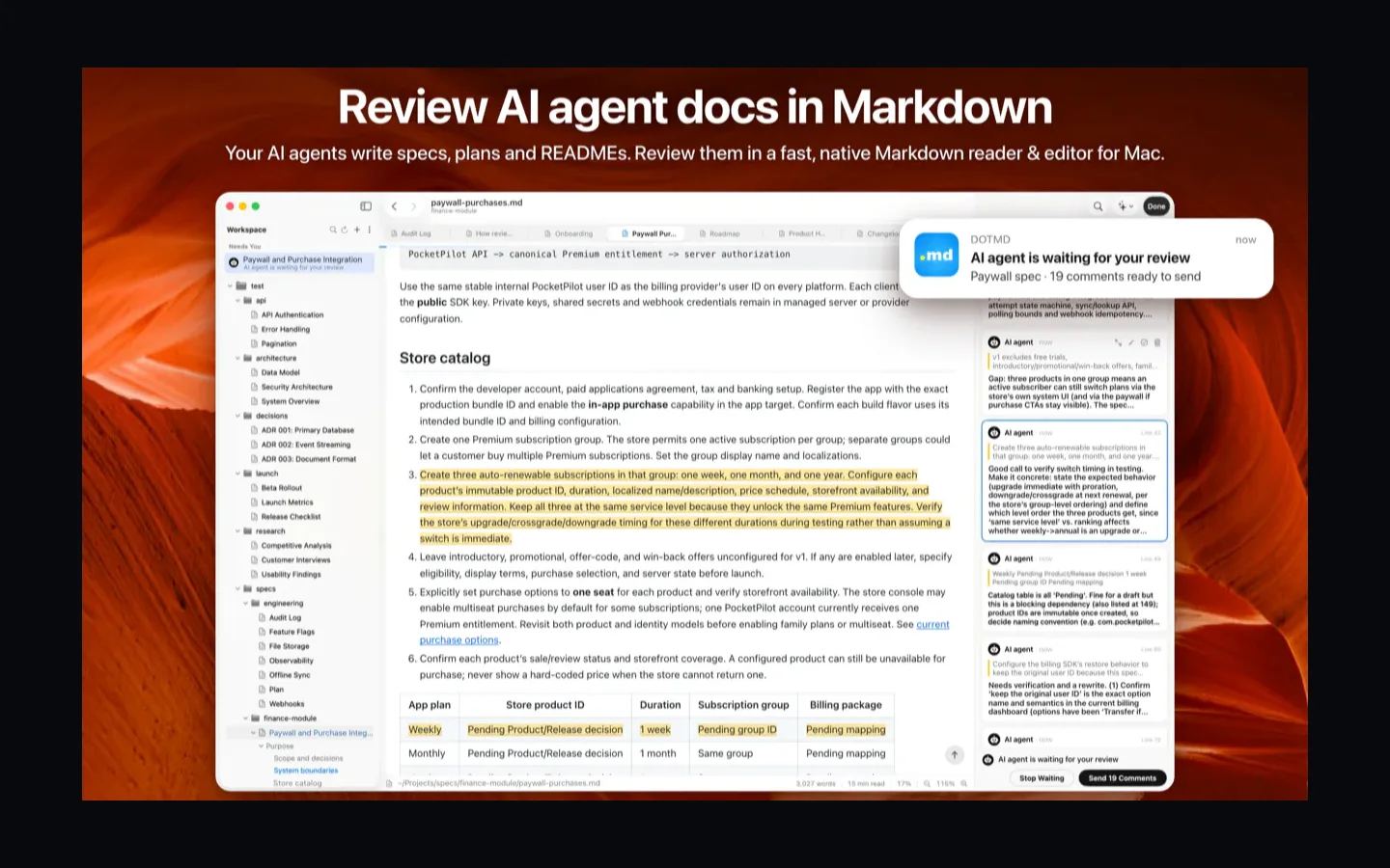 DotMD product preview
