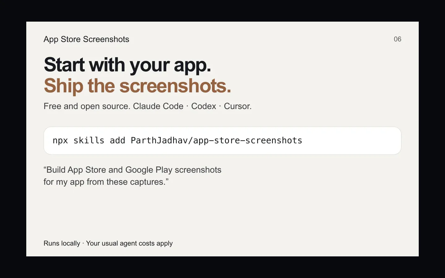 App Store Screenshots product preview
