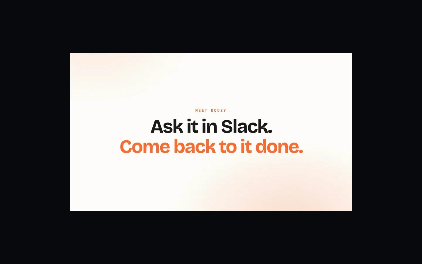 AskDoozy product preview