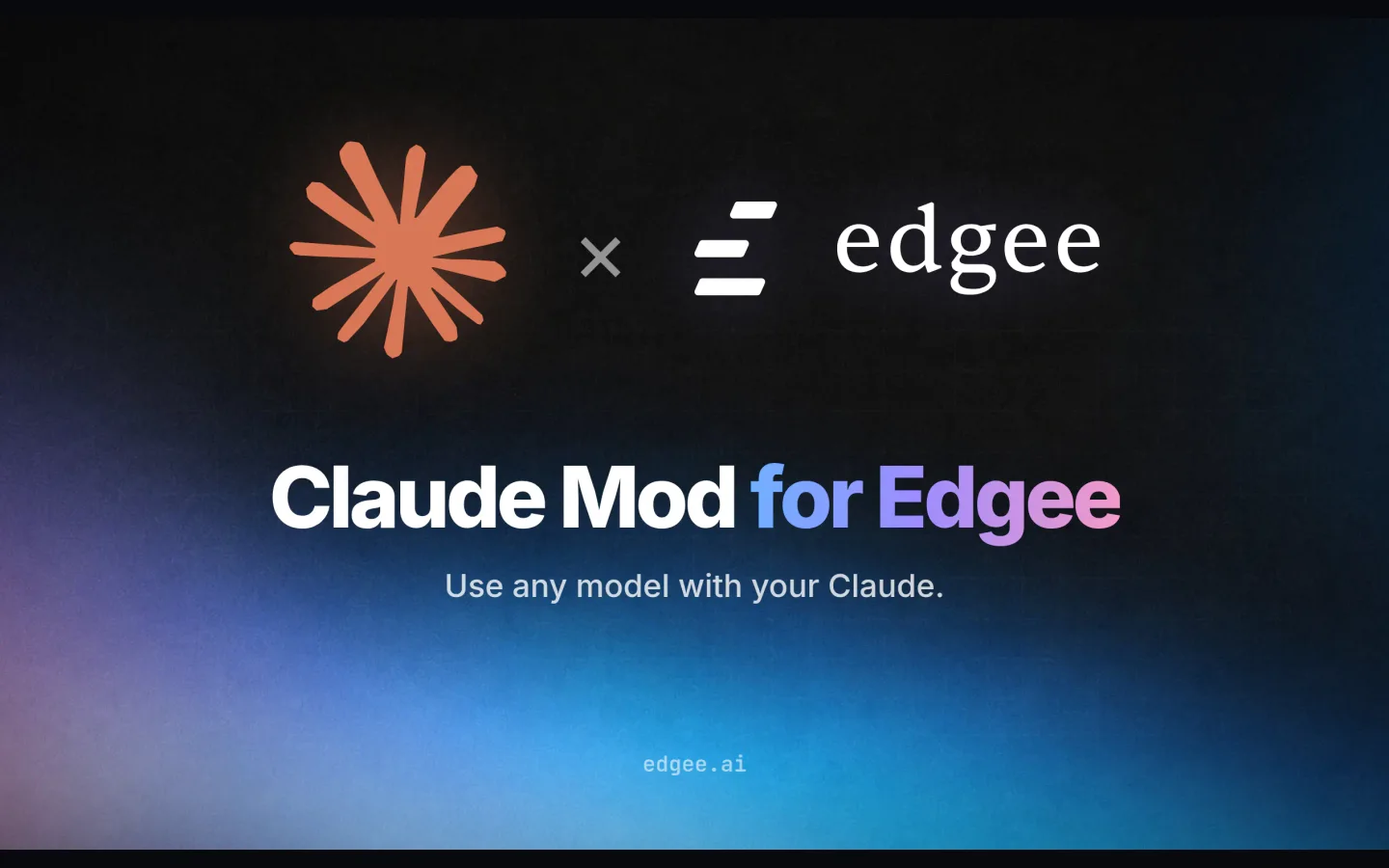 Edgee Mod for Claude Code product preview