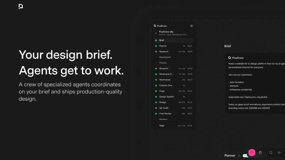 PixelCrew product preview
