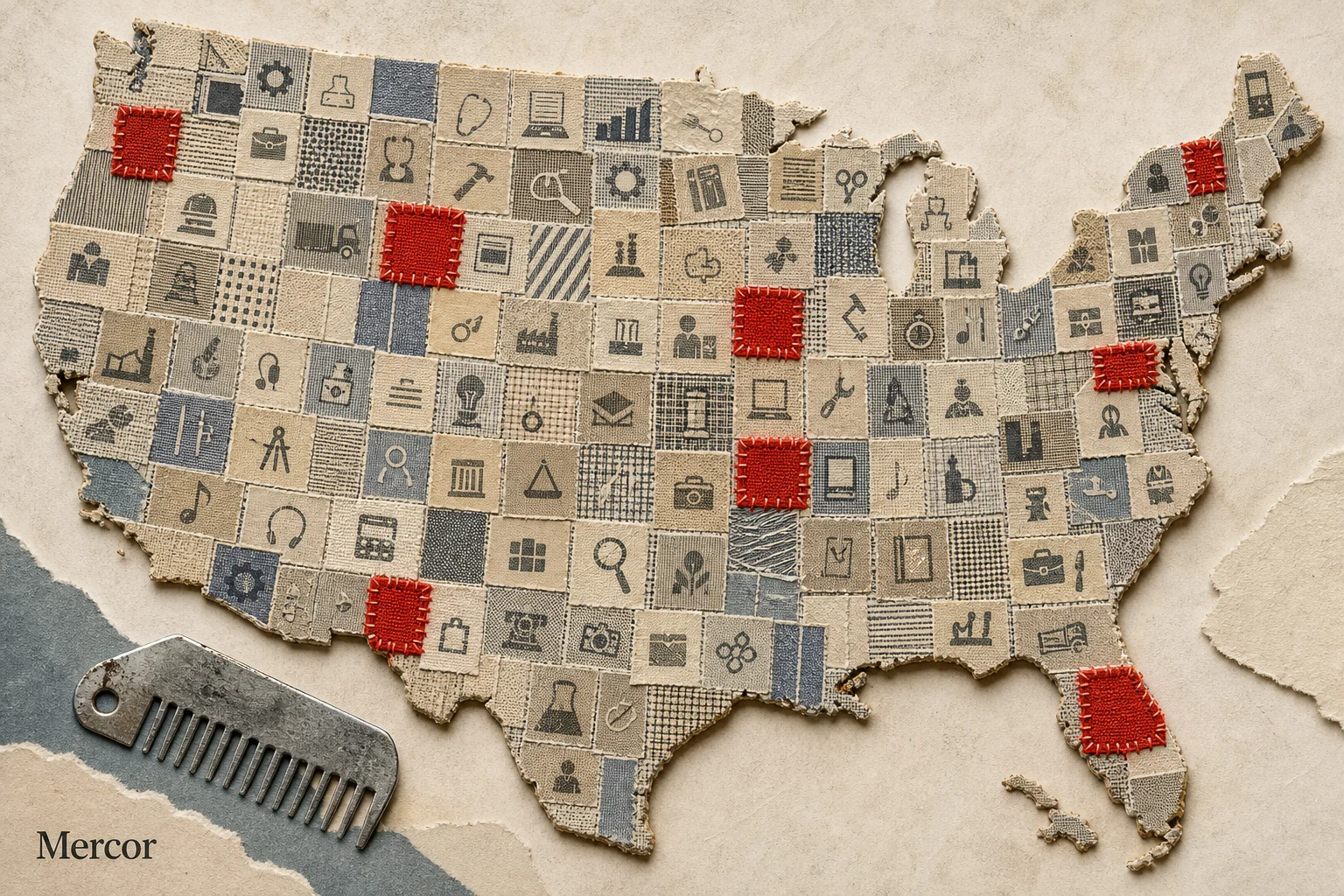 Mercor publishes AI benchmark map showing narrow coverage of U.S. work ...