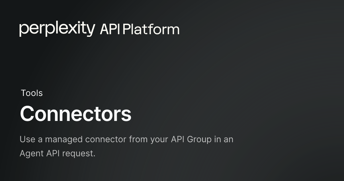 Perplexity’s Agent API Adds Managed Connectors for GitHub Code and PR Workflows
