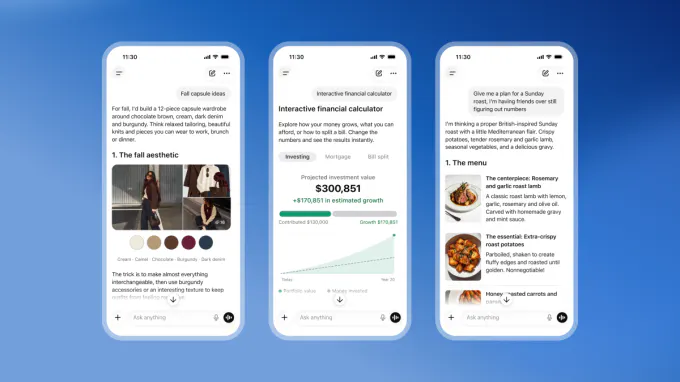 OpenAI Brings Interactive Charts, Maps and Calculators Into ChatGPT