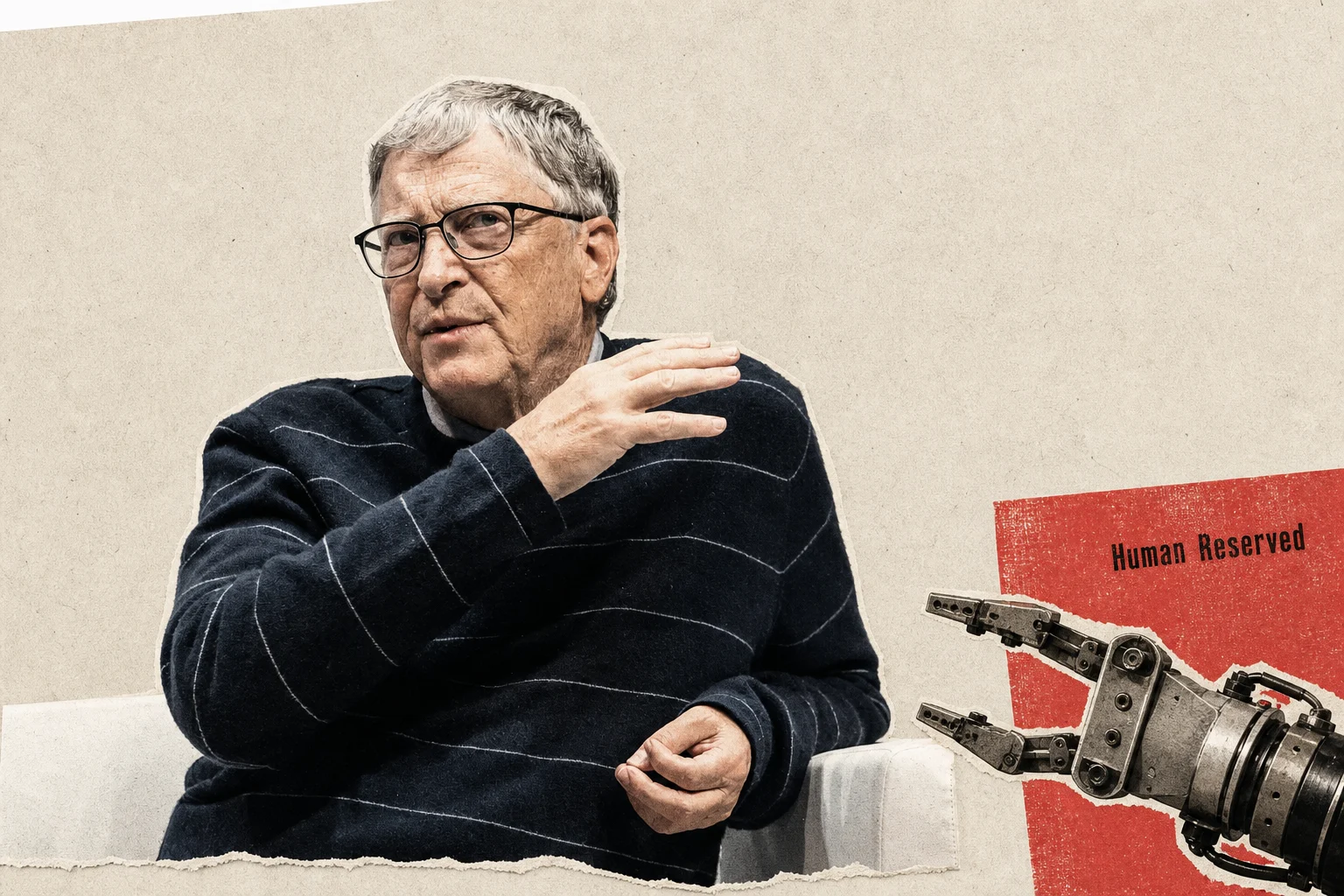 Bill Gates Calls for Taxes on AI Tokens and Robots, With Jobs Reserved for Humans
