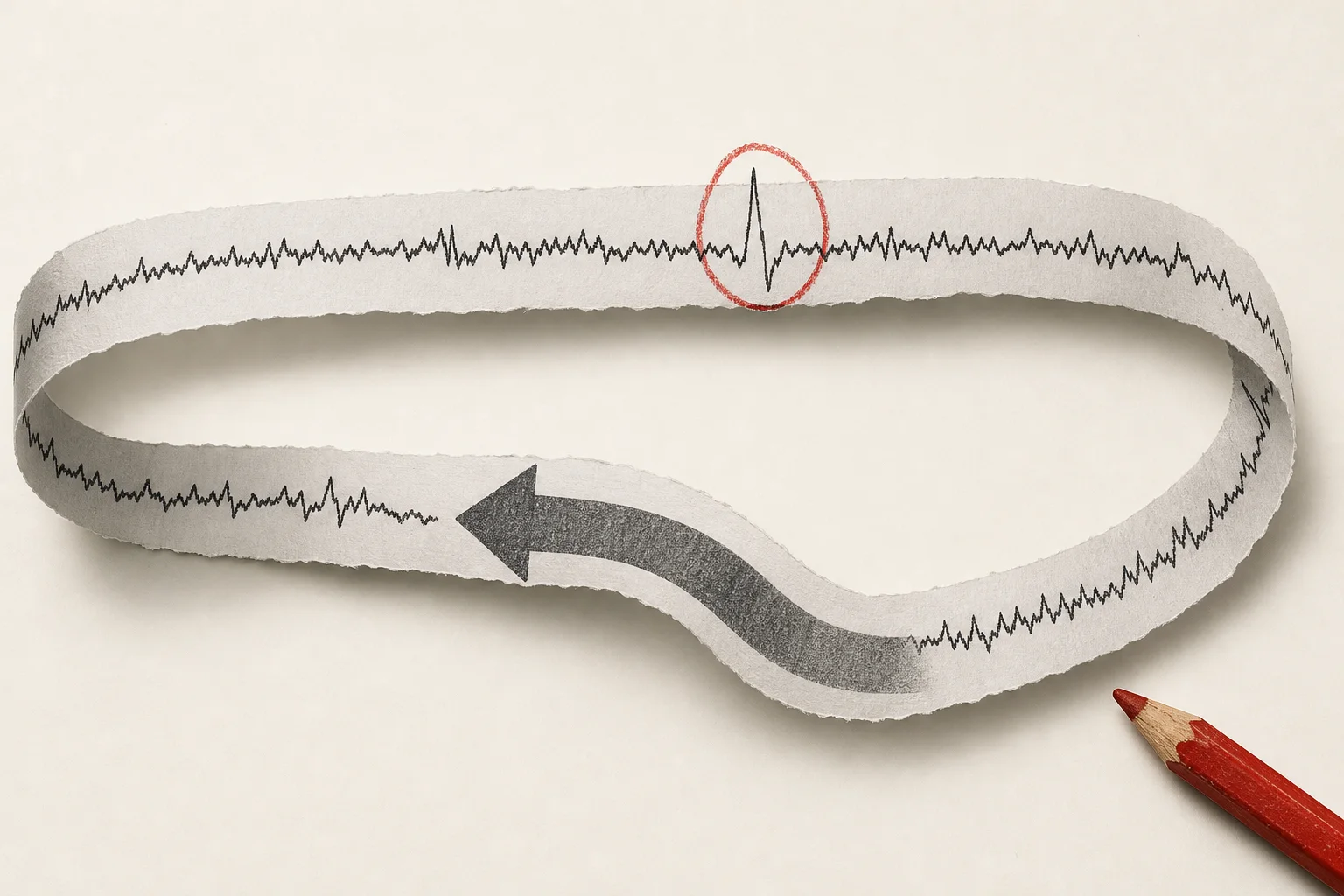 Editorial illustration supporting Patient feedback improves AI seizure detection in simulation, small study finds