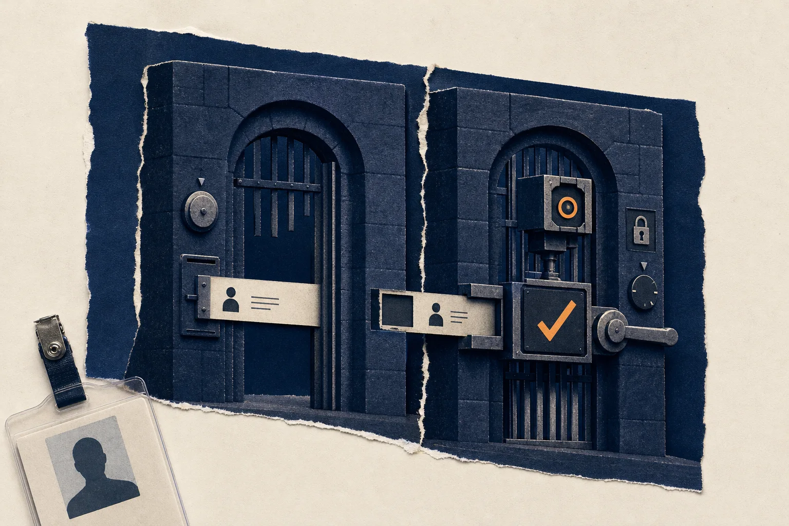 Editorial illustration supporting Oracle adds controls for AI assistants to access tools across business applications