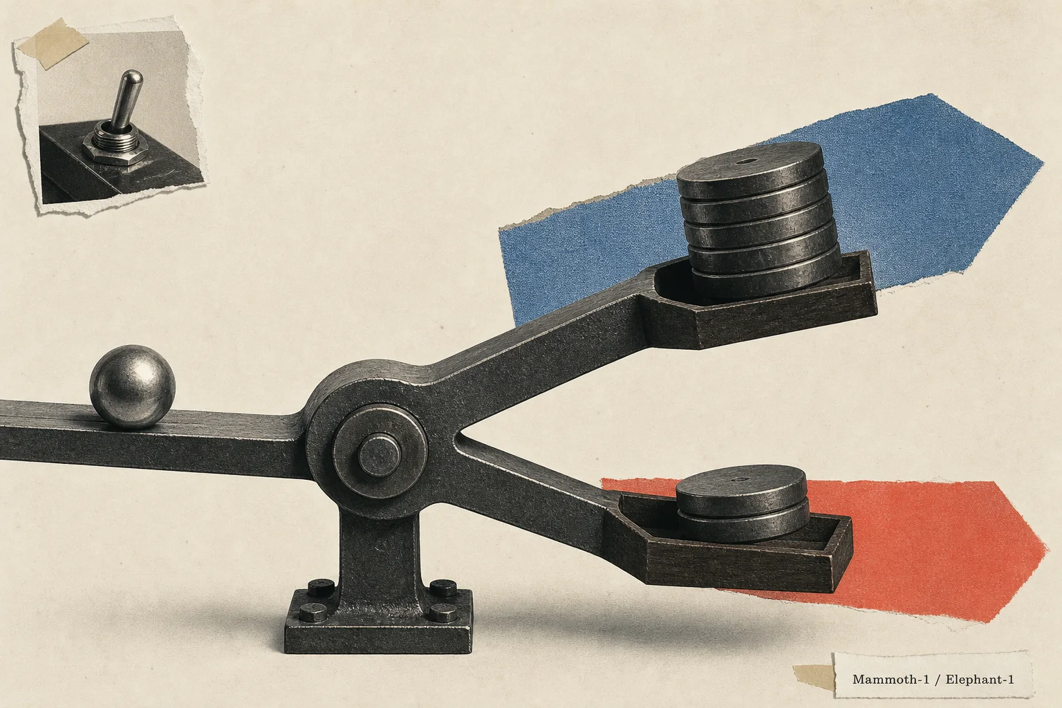 Editorial illustration supporting Baseten releases AI models that score decisions instead of writing answers