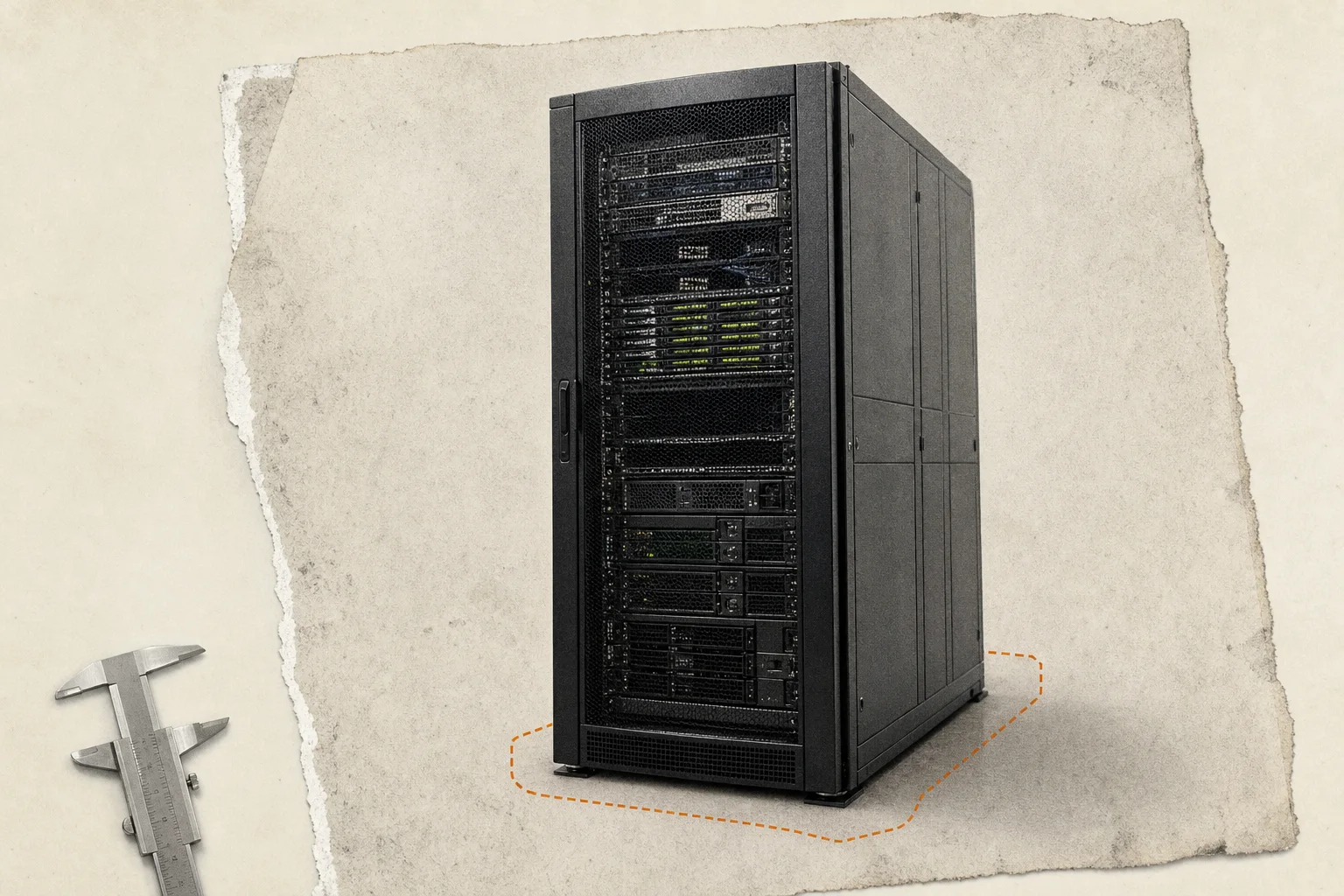 Editorial illustration supporting Hugging Face adds 2,000-plus simulation-ready assets for robot and data-center builders