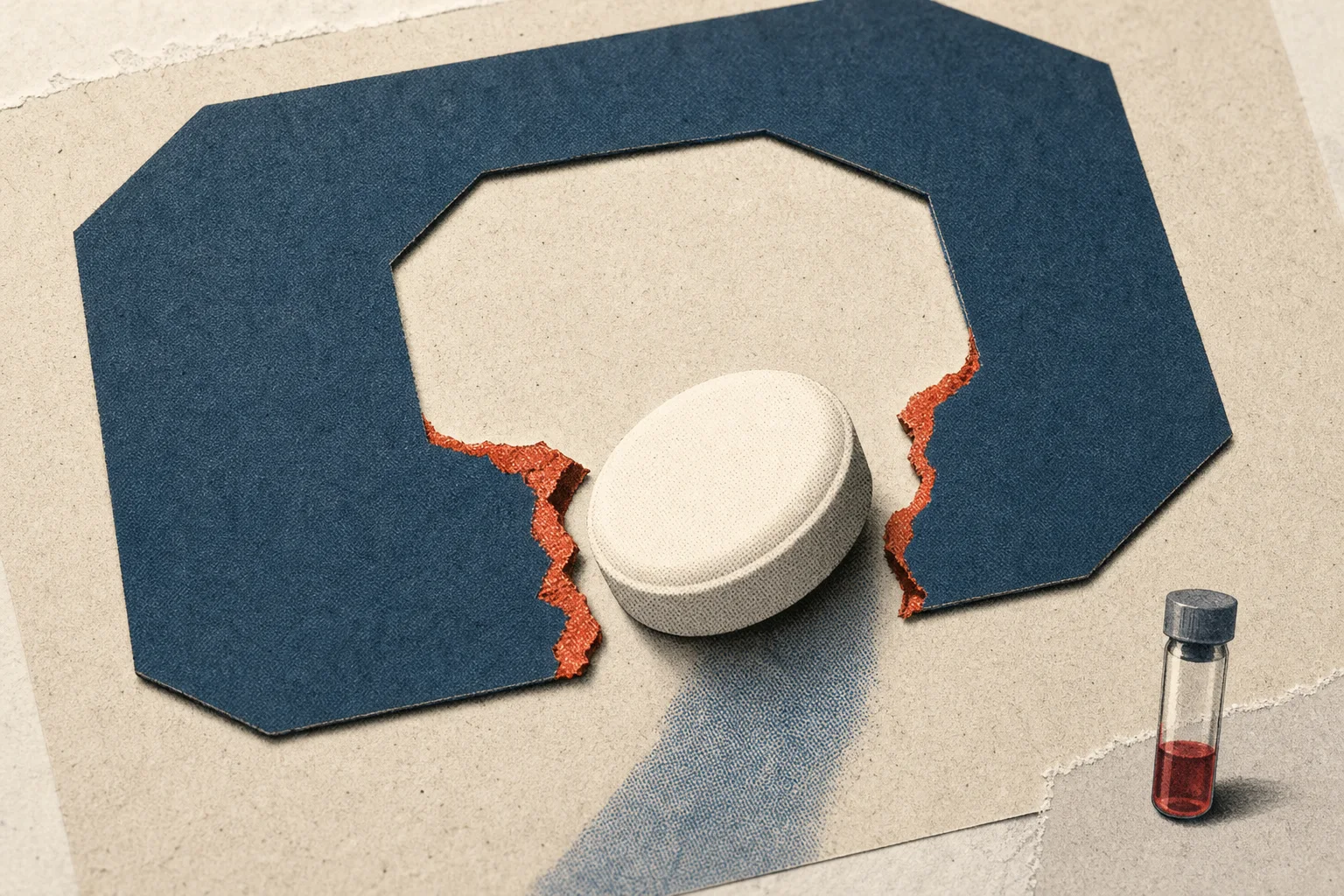 Editorial illustration supporting Parents sue OpenAI, alleging ChatGPT helped daughter cut seizure medication and hide it from doctors