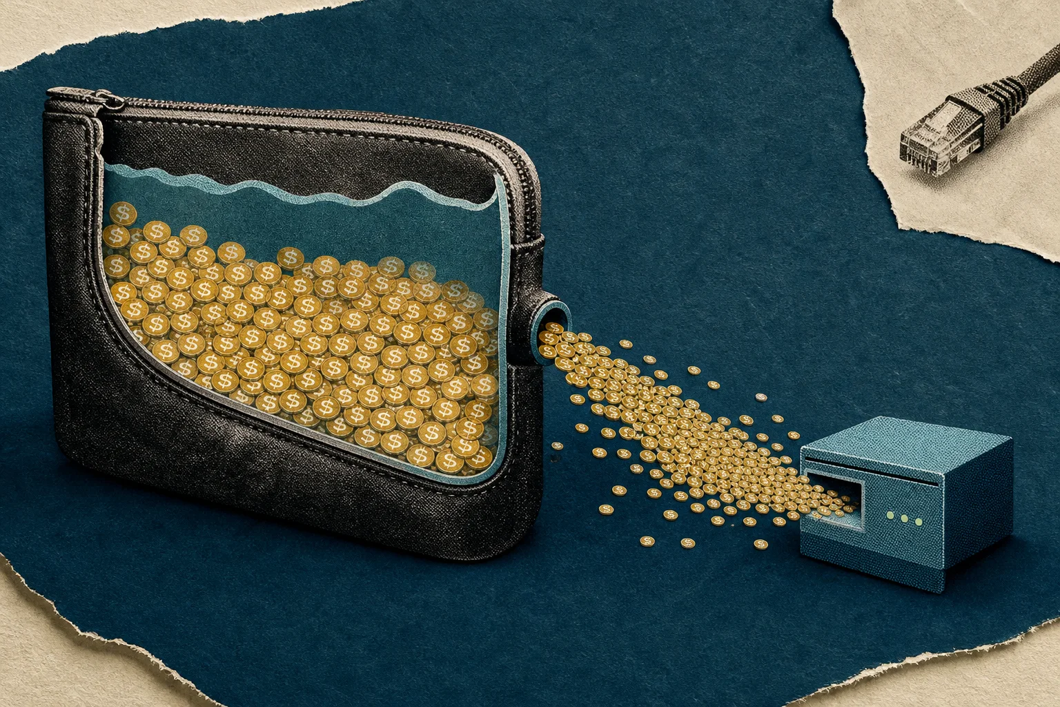 Editorial illustration supporting Chainalysis counts 138 million payments through AI-focused crypto protocol