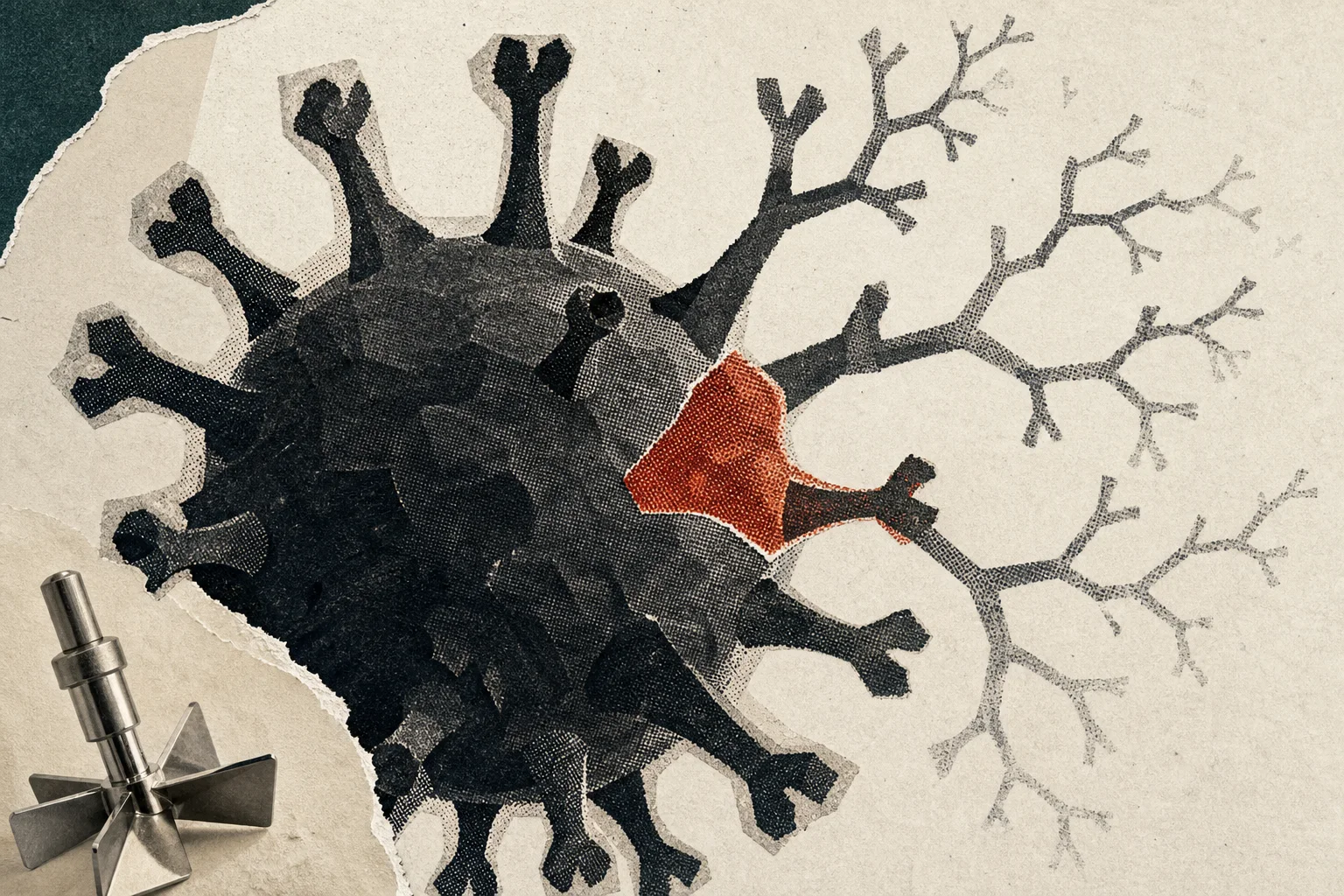 Editorial illustration supporting NEC joins €6.5 million EU project to develop AI-designed vaccines