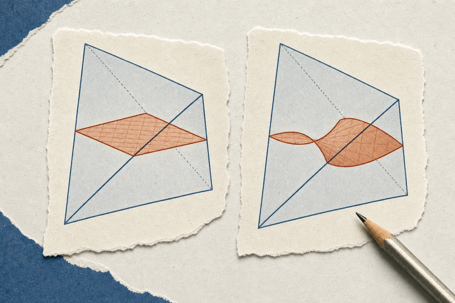 Editorial illustration supporting Microsoft details how human-guided AI helped solve a 31-year-old math problem