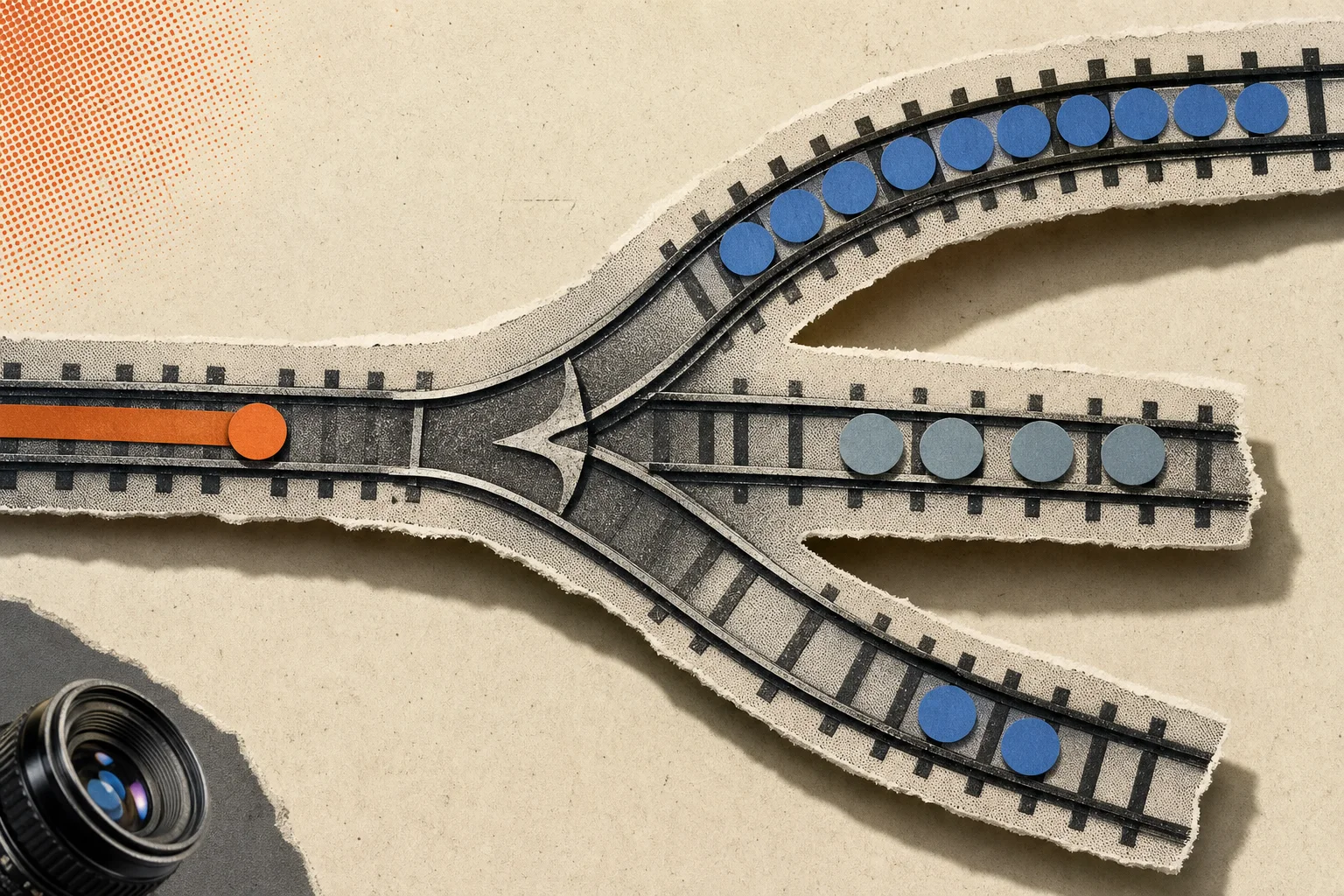 Editorial illustration supporting Cloudflare Releases Open Models for AI Decisions Without Text Generation