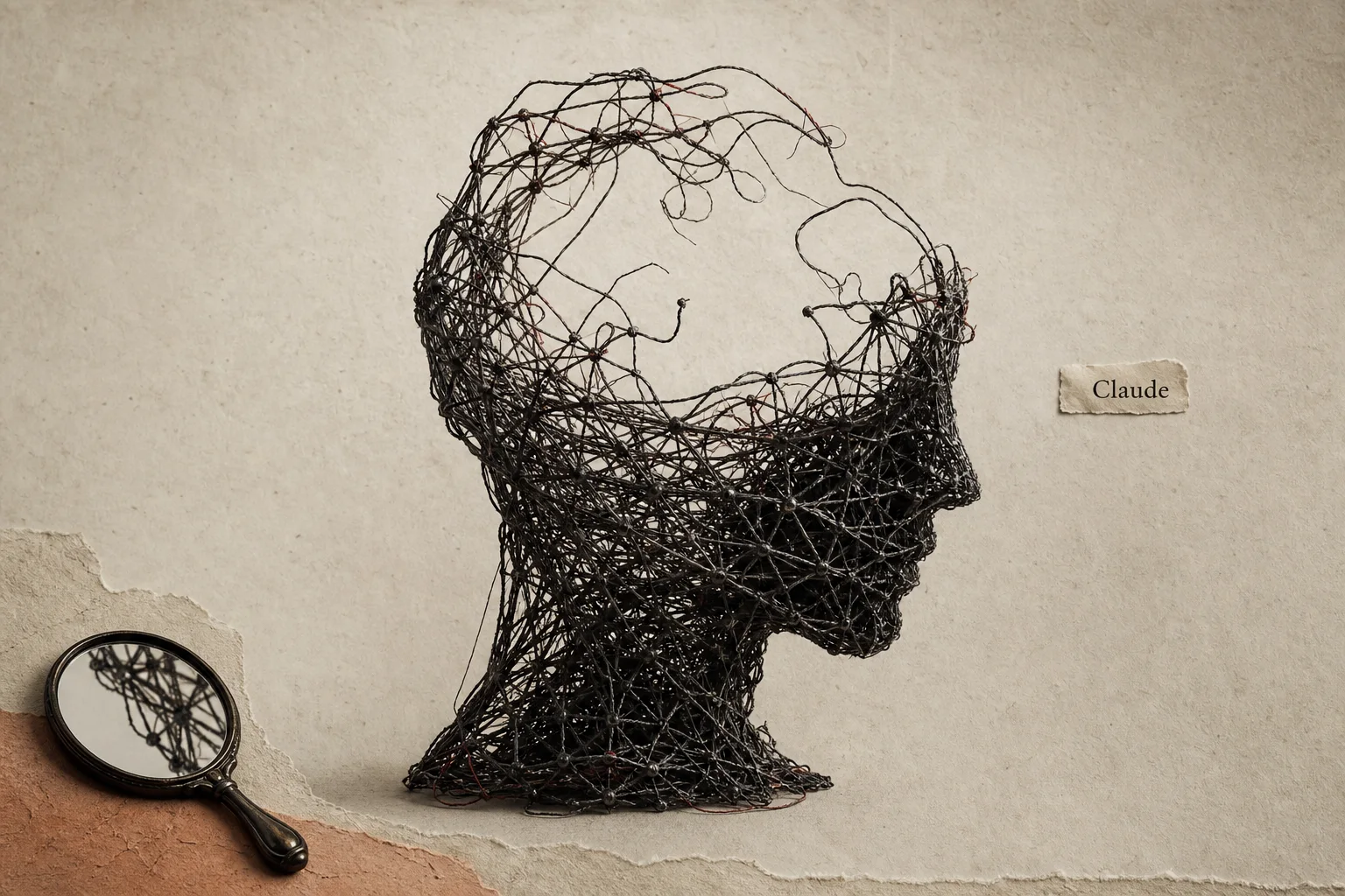 Editorial illustration supporting Anthropic Consulted Religious Scholars on Claude’s Possible Consciousness and Values