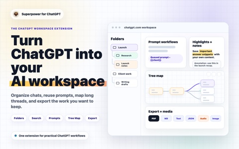 Superpower ChatGPT product preview