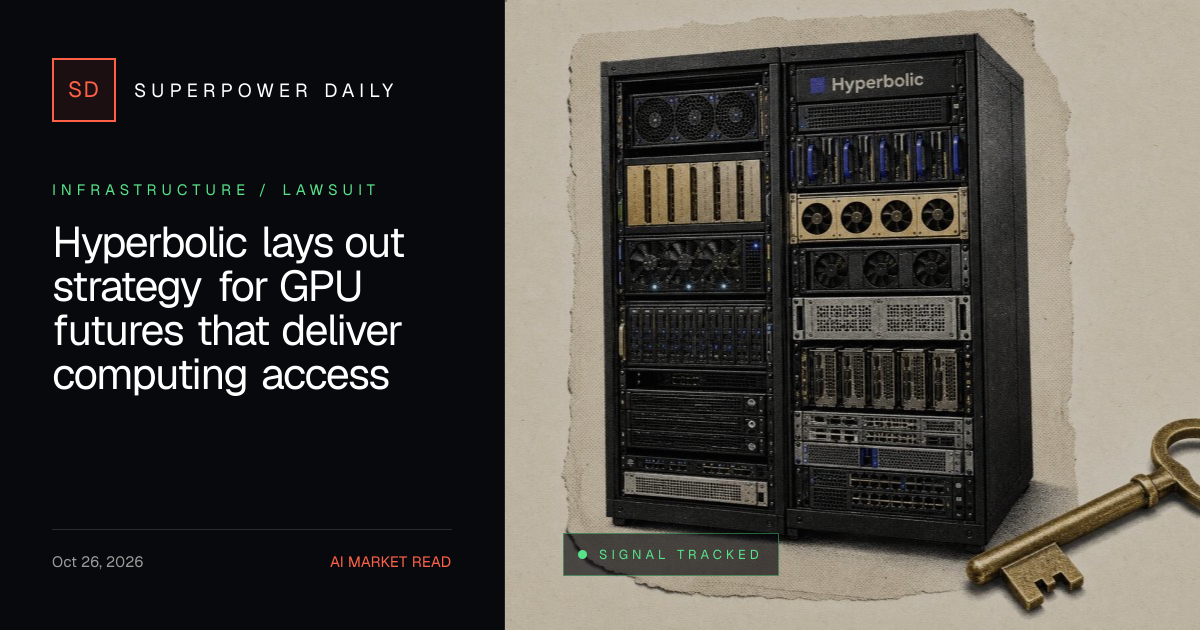 Hyperbolic lays out strategy for GPU futures that deliver computing ...