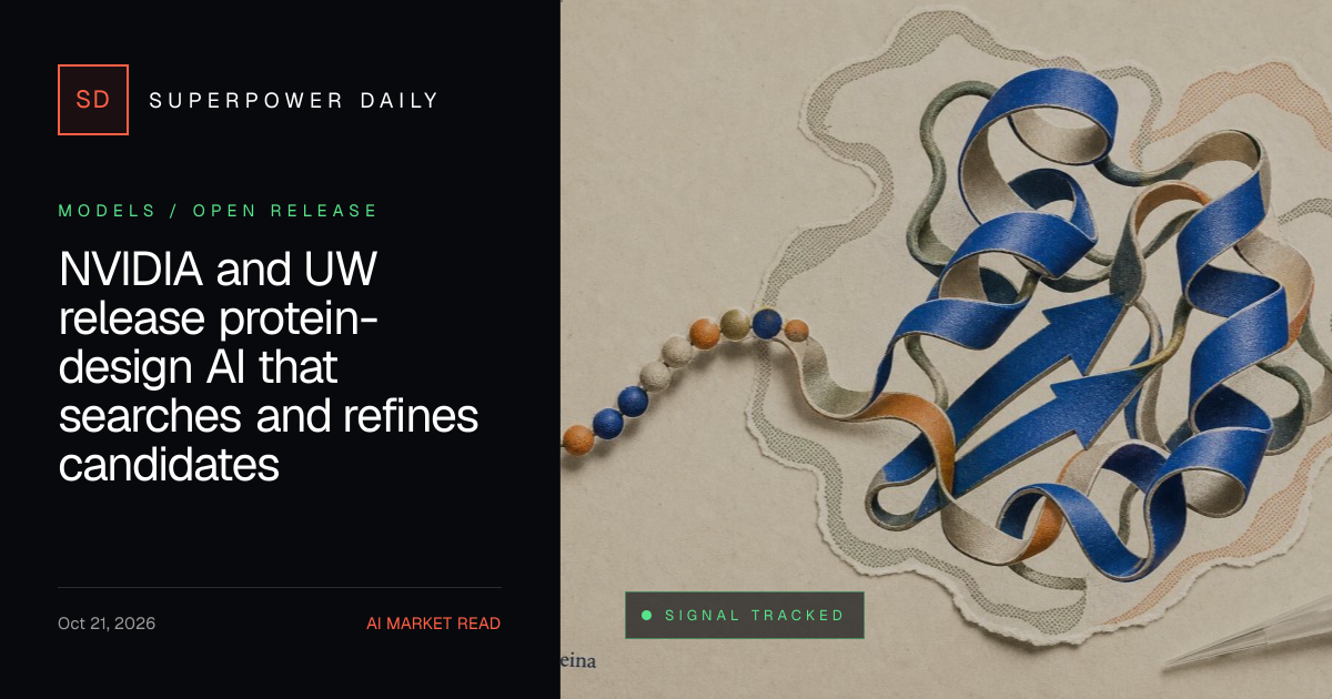 NVIDIA and UW release protein-design AI that searches and refines ...