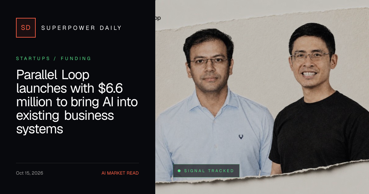 Parallel Loop launches with $6.6 million to bring AI into existing ...