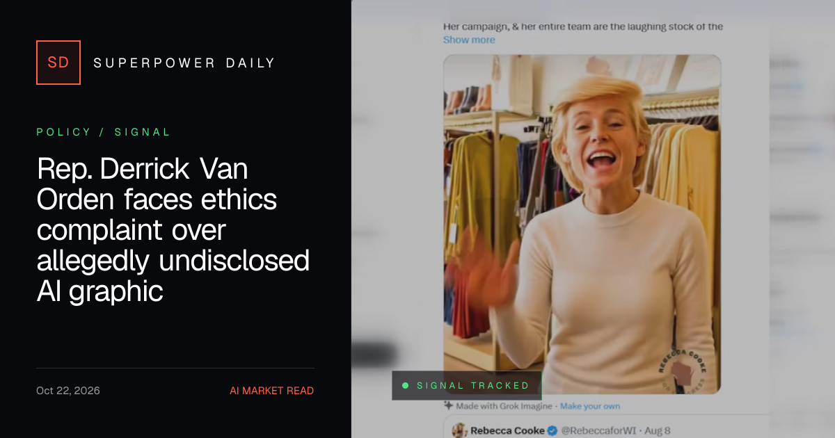 Rep. Derrick Van Orden faces ethics complaint over allegedly ...